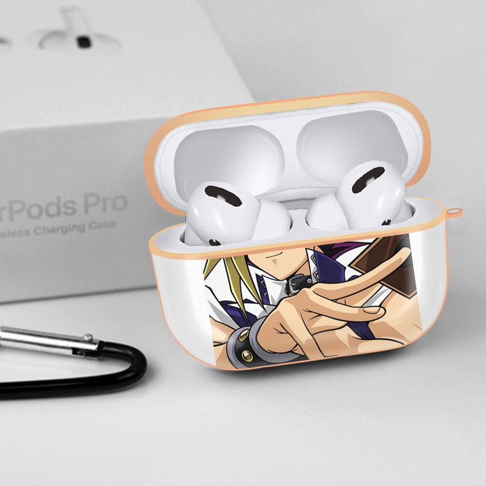 遊☆戯☆王 Yu-Gi-Oh! 【AirPods Pro用】ハードシェル保護ケース｜耐衝撃・防指紋・カラビナ付き商品仕様