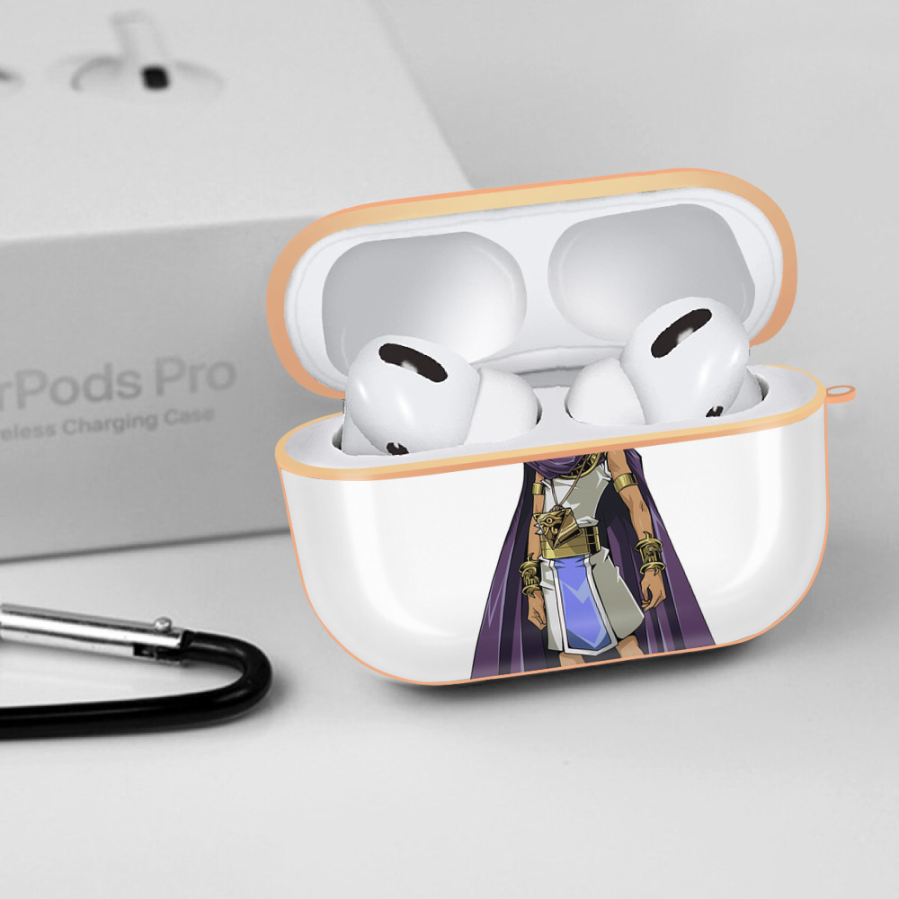 遊☆戯☆王 Yu-Gi-Oh! 【AirPods Pro用】ハードシェル保護ケース｜耐衝撃・防指紋・カラビナ付き商品仕様
