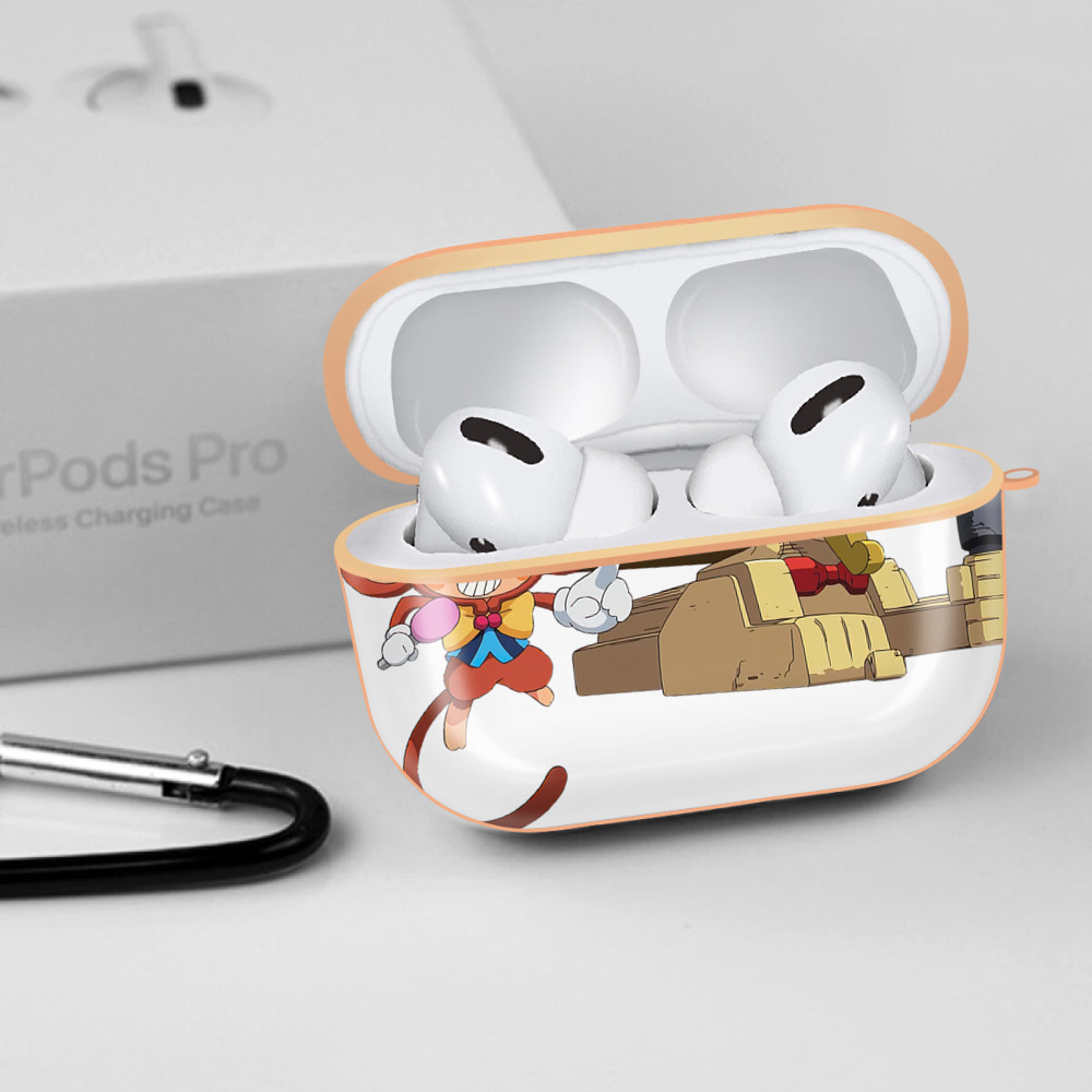 遊☆戯☆王 Yu-Gi-Oh! 【AirPods Pro用】ハードシェル保護ケース｜耐衝撃・防指紋・カラビナ付き商品仕様