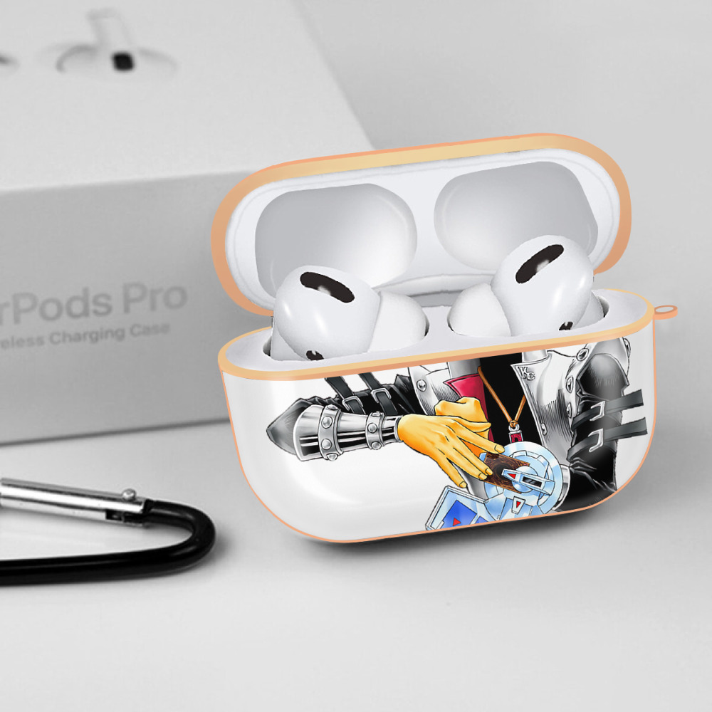 遊☆戯☆王 Yu-Gi-Oh! 【AirPods Pro用】ハードシェル保護ケース｜耐衝撃・防指紋・カラビナ付き商品仕様