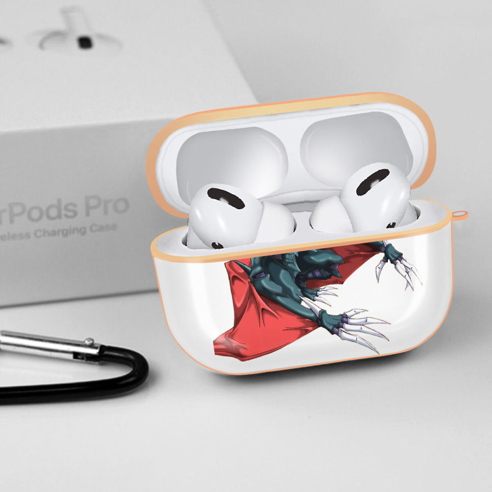 遊☆戯☆王 Yu-Gi-Oh! 【AirPods Pro用】ハードシェル保護ケース｜耐衝撃・防指紋・カラビナ付き商品仕様