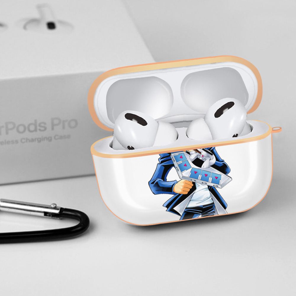 遊☆戯☆王 Yu-Gi-Oh! 【AirPods Pro用】ハードシェル保護ケース｜耐衝撃・防指紋・カラビナ付き商品仕様