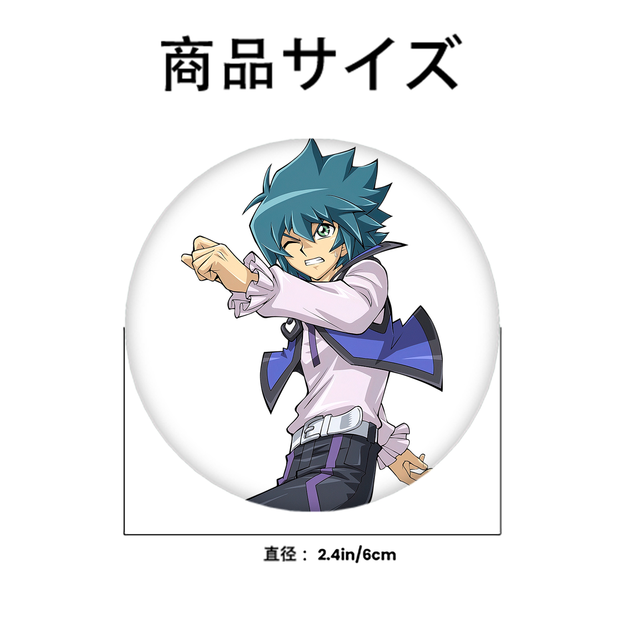 遊☆戯☆王 Yu-Gi-Oh! 6cm 缶バッジ 複数セット