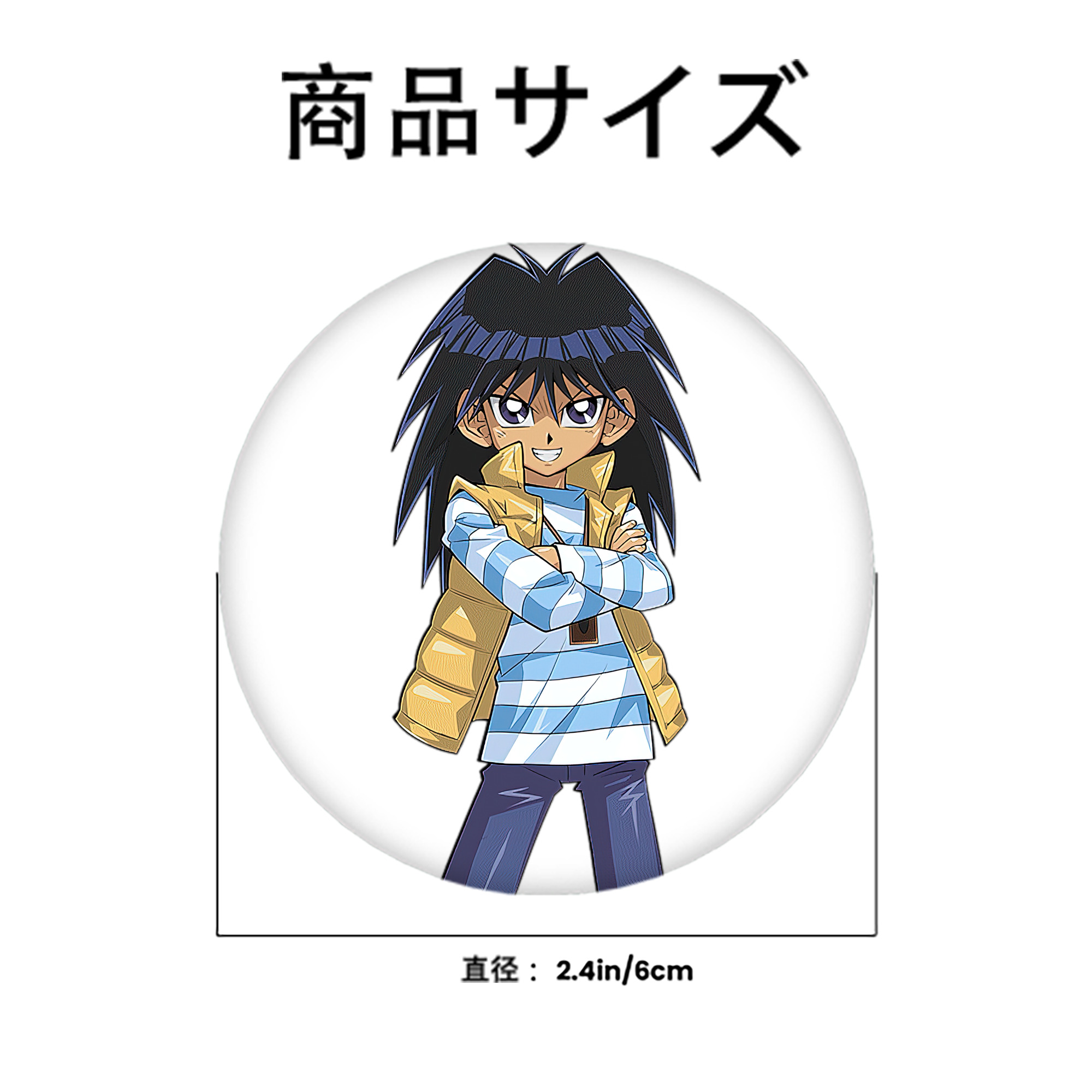 遊☆戯☆王 Yu-Gi-Oh! 6cm 缶バッジ 複数セット