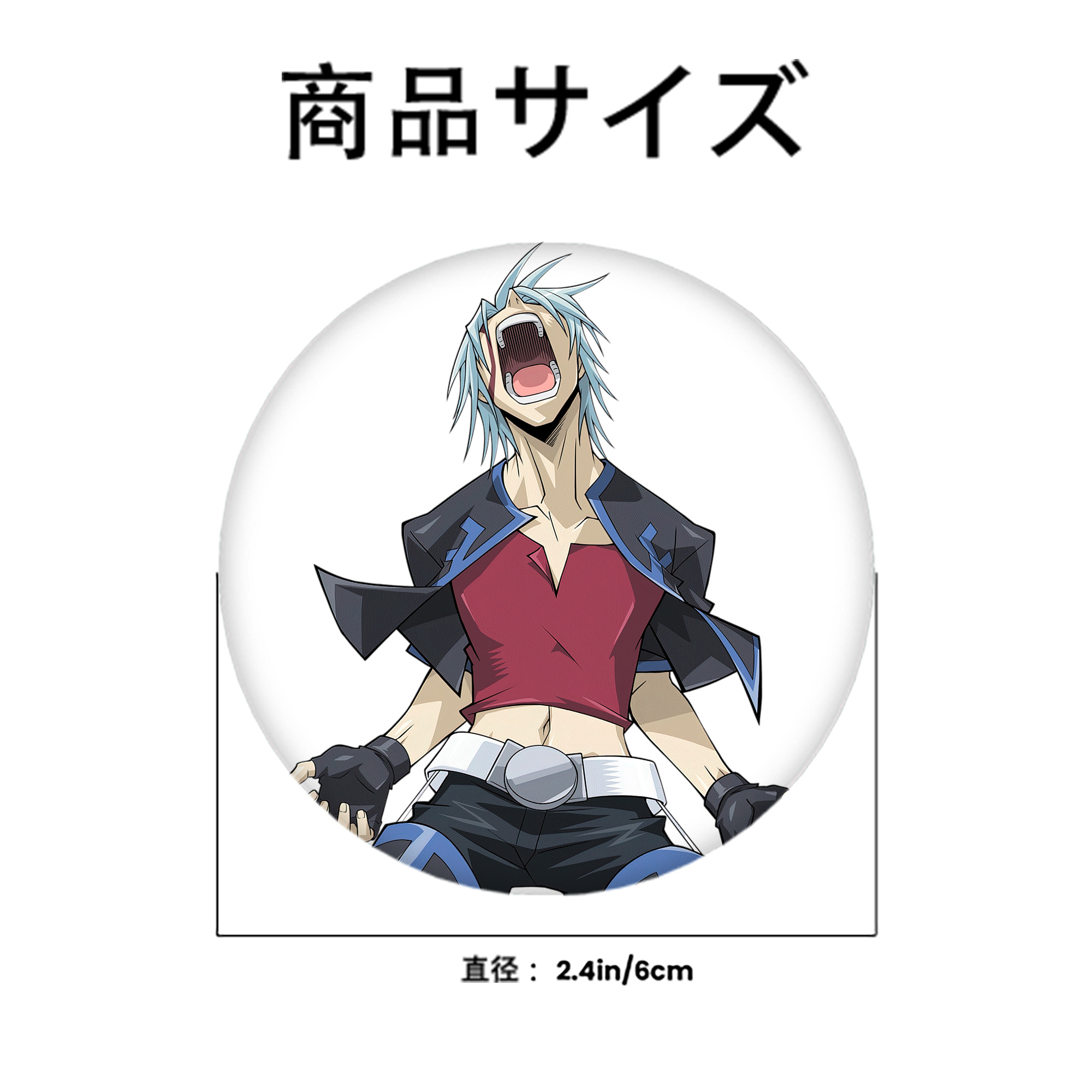 遊☆戯☆王 Yu-Gi-Oh! 6cm 缶バッジ 複数セット
