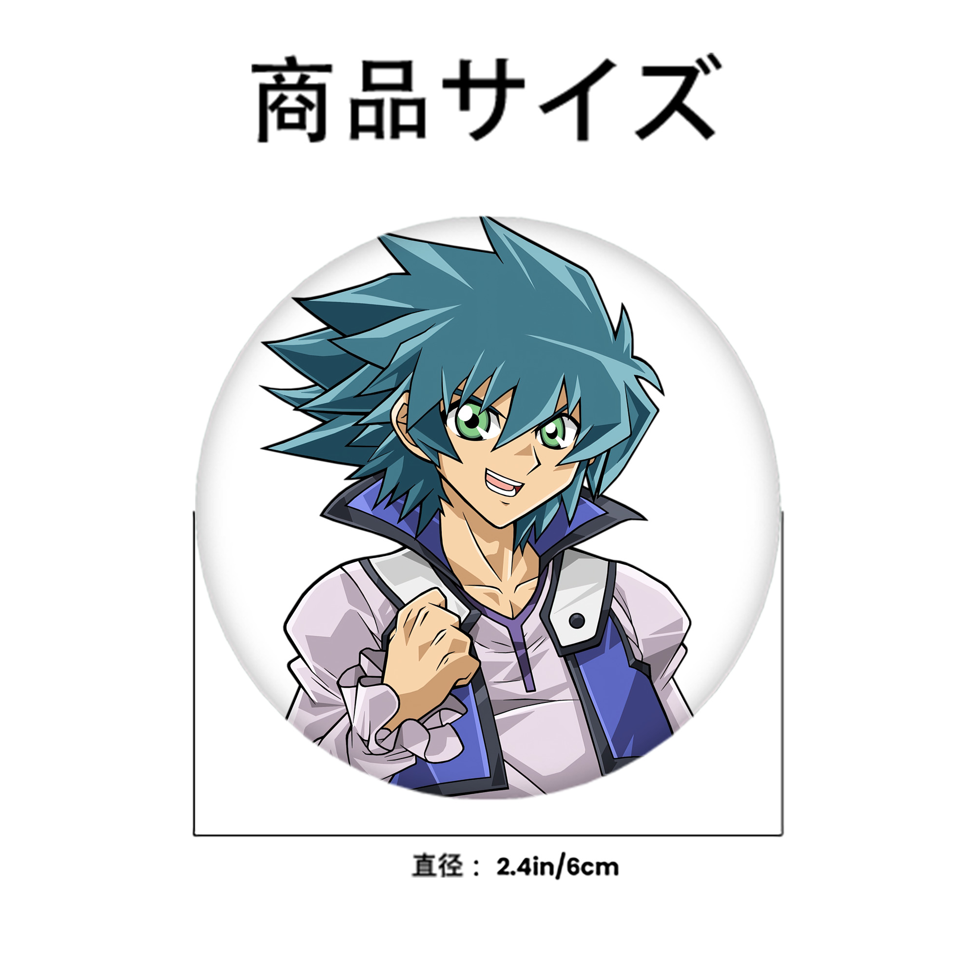 遊☆戯☆王 Yu-Gi-Oh! 6cm 缶バッジ 複数セット