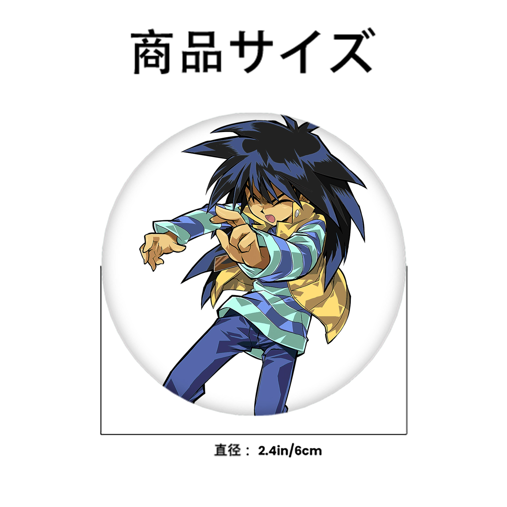 遊☆戯☆王 Yu-Gi-Oh! 6cm 缶バッジ 複数セット