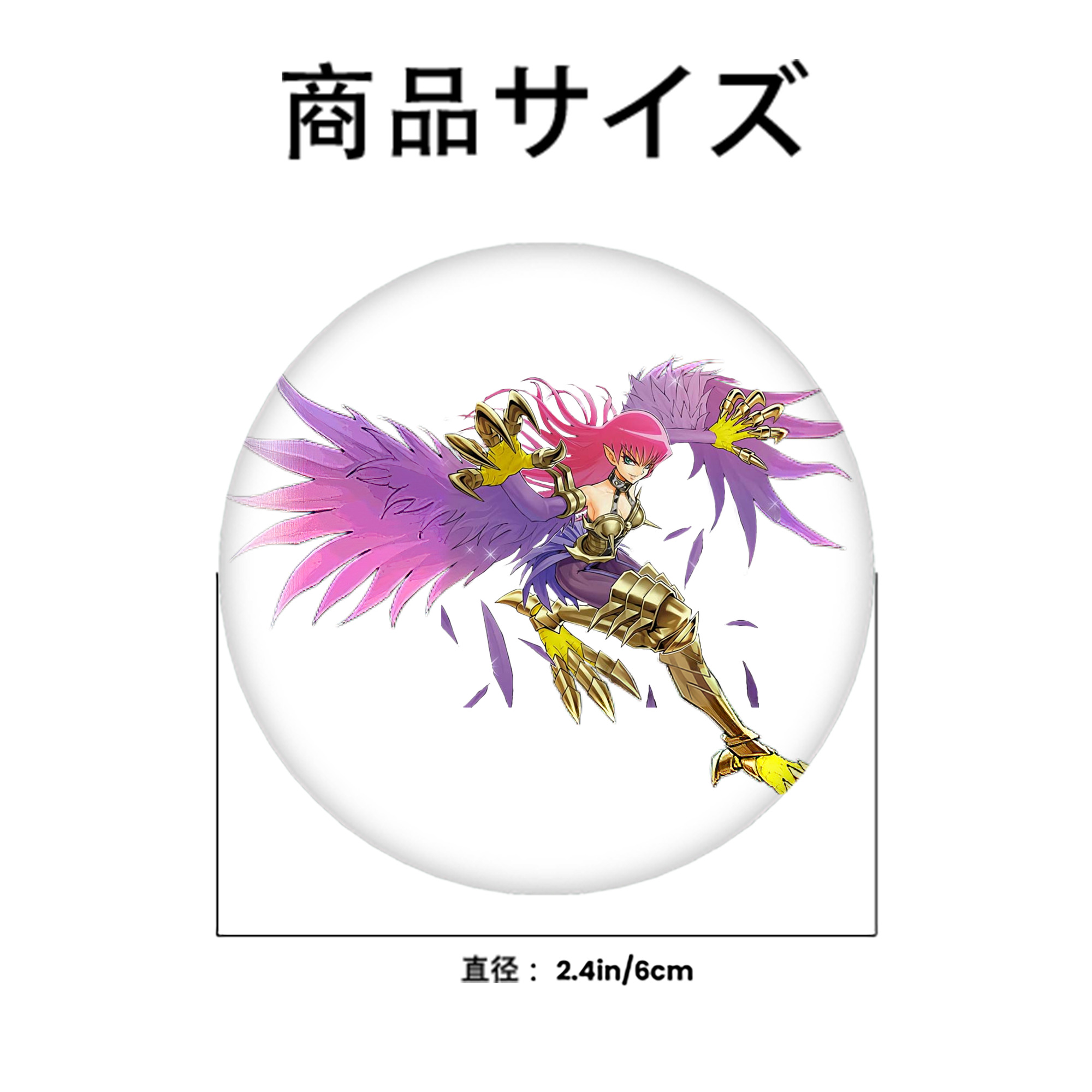 遊☆戯☆王 Yu-Gi-Oh! 6cm 缶バッジ 複数セット