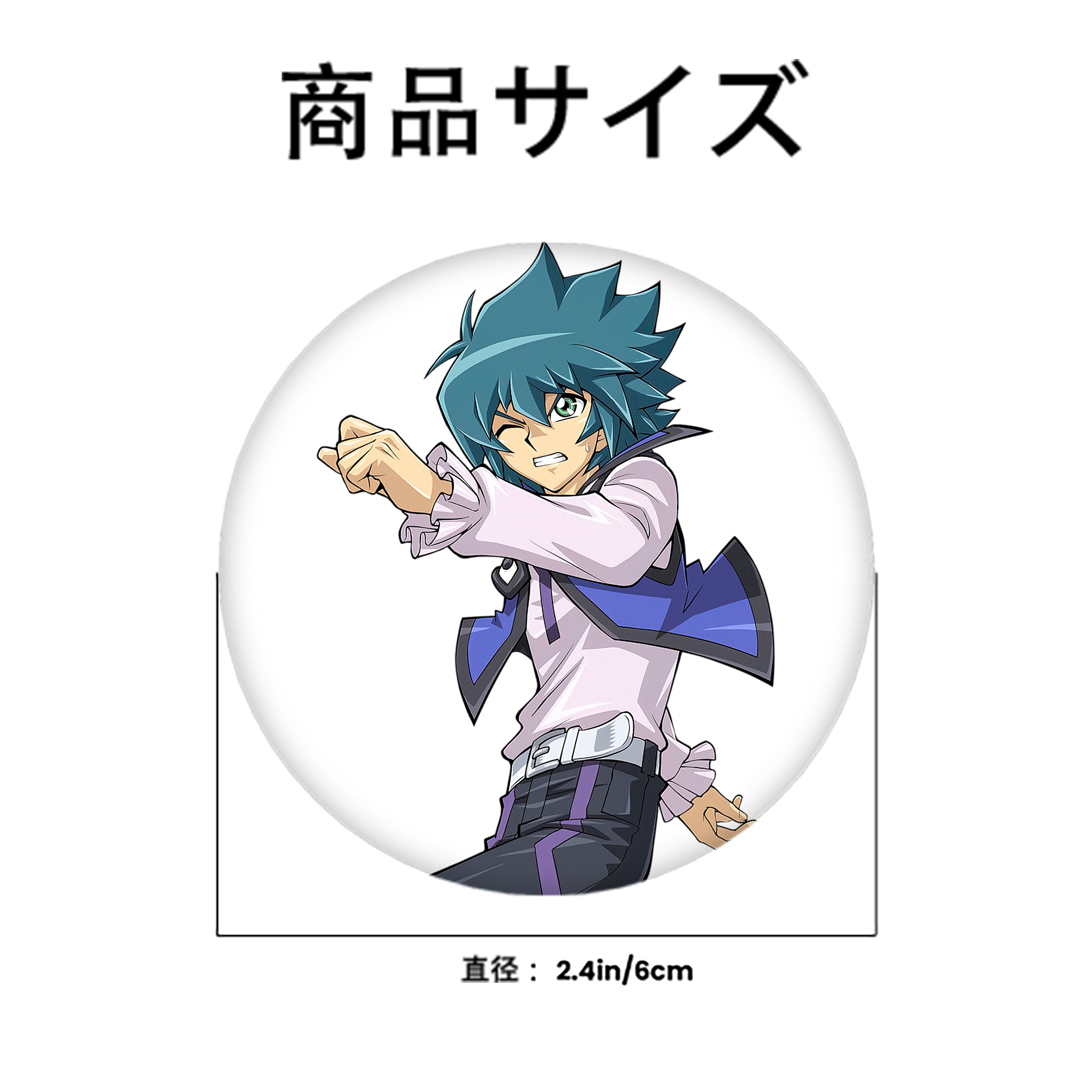遊☆戯☆王 Yu-Gi-Oh! 6cm 缶バッジ 複数セット