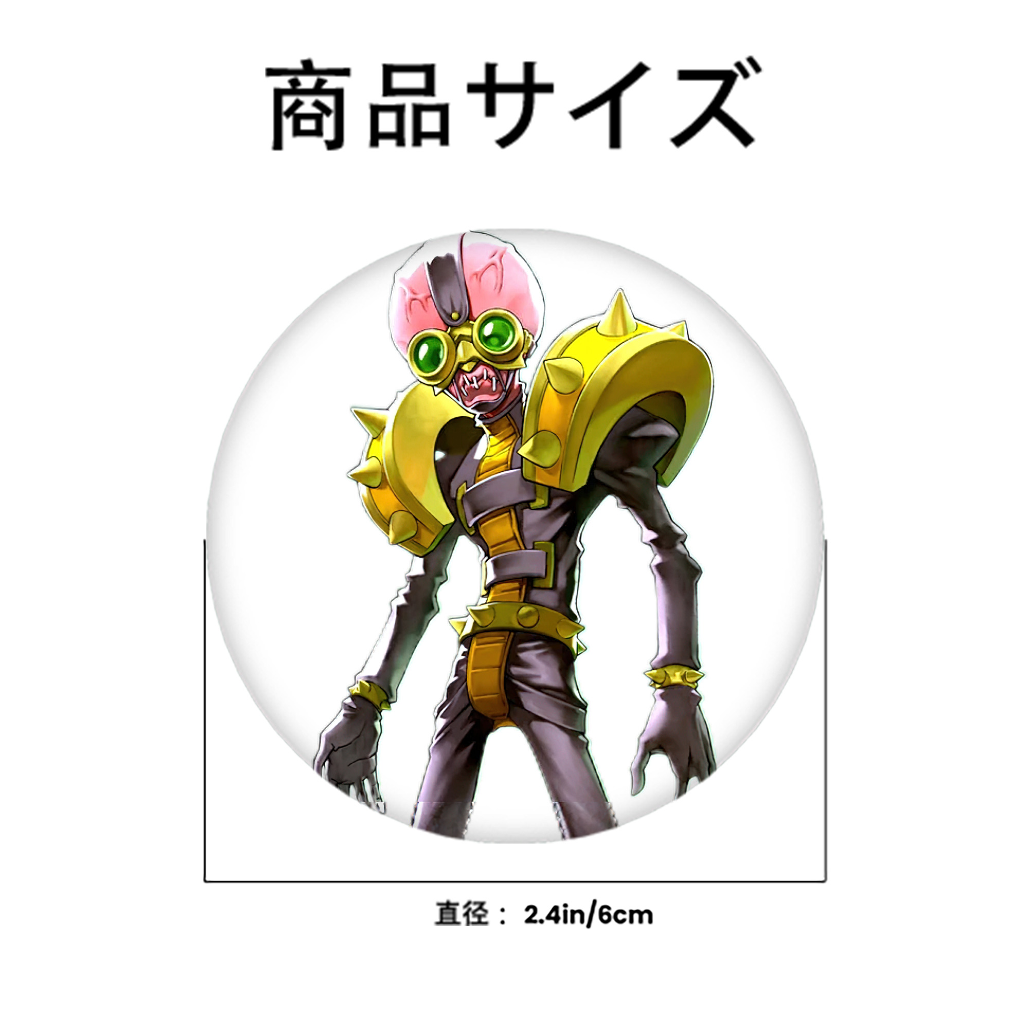 遊☆戯☆王 Yu-Gi-Oh! 6cm 缶バッジ 複数セット