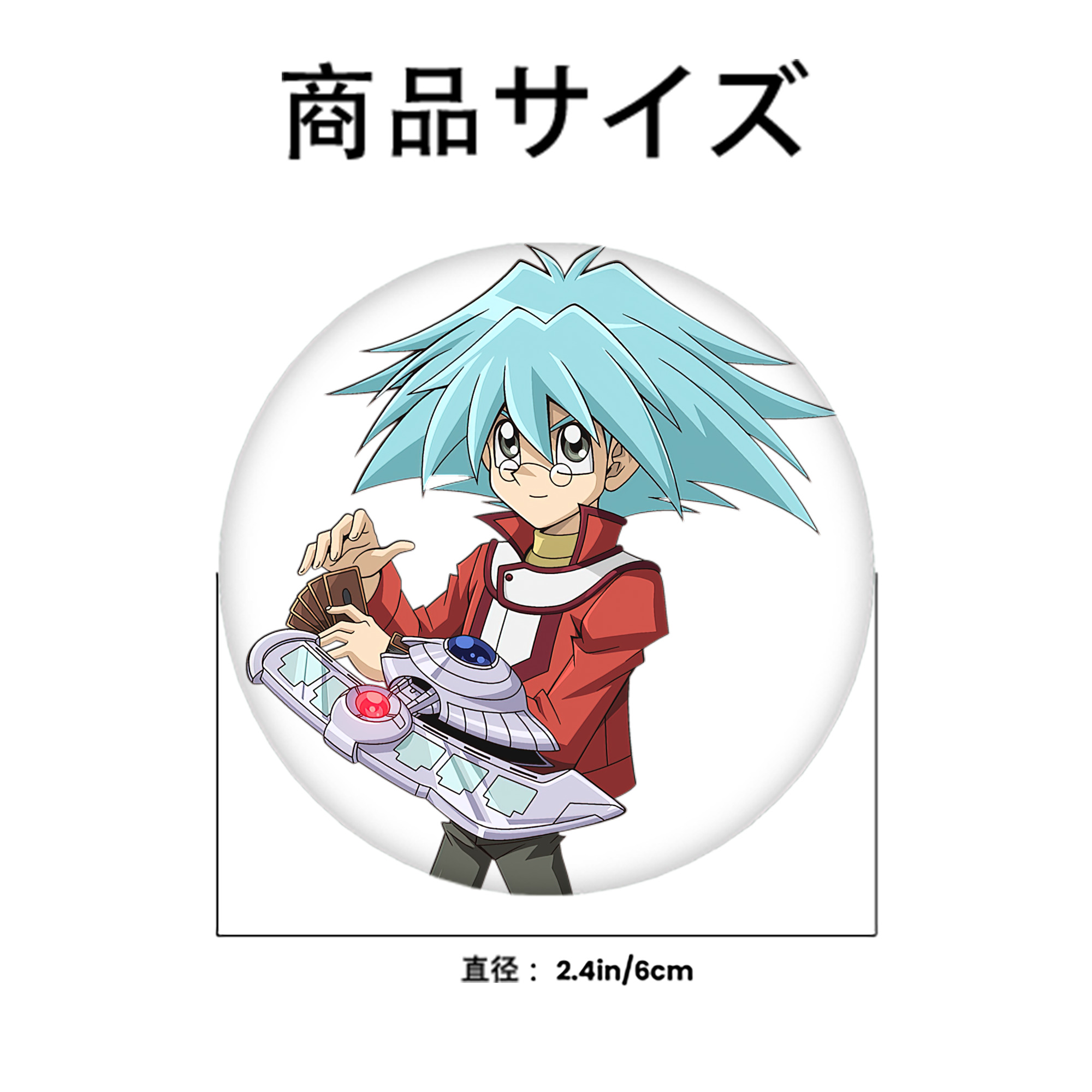 遊☆戯☆王 Yu-Gi-Oh! 6cm 缶バッジ 複数セット
