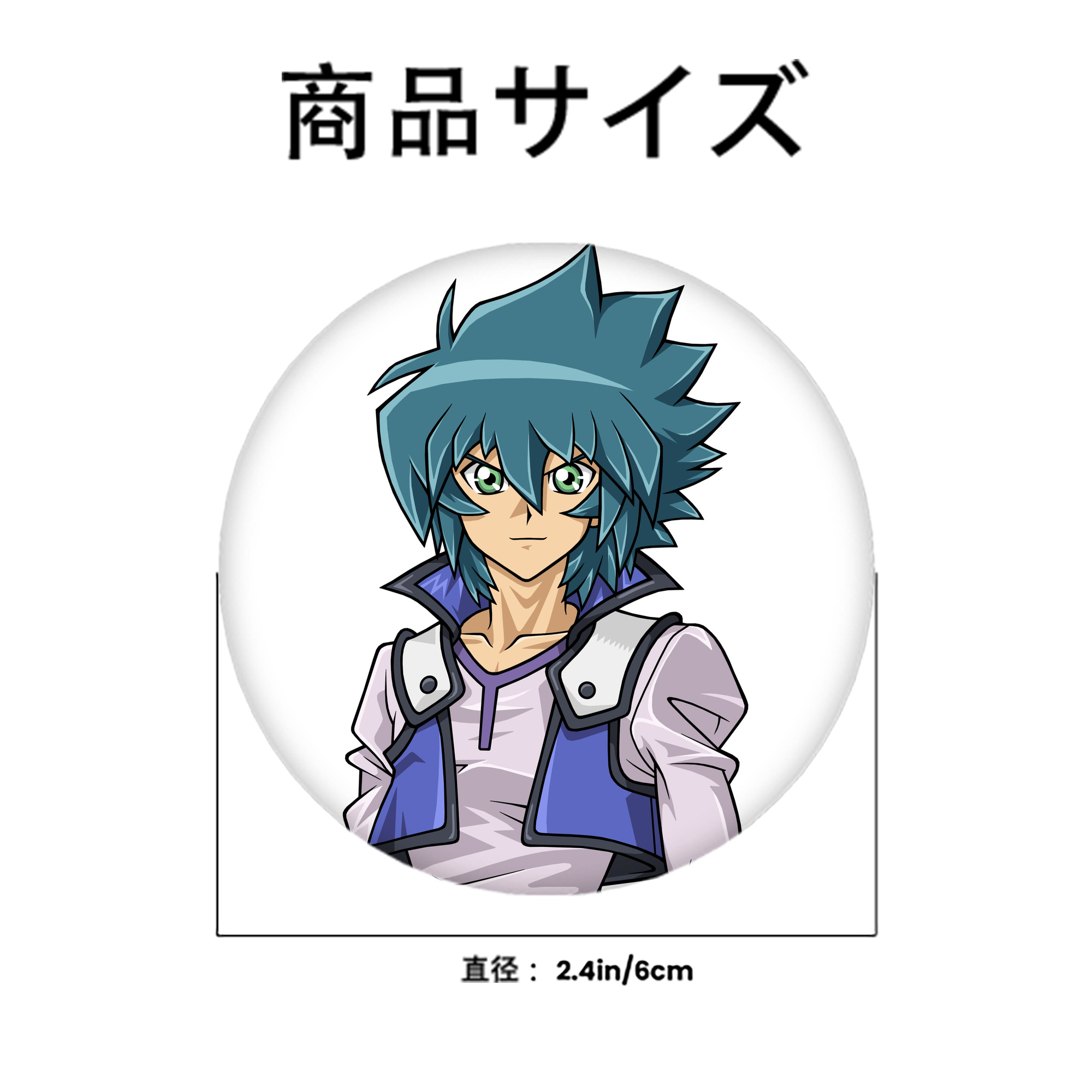 遊☆戯☆王 Yu-Gi-Oh! 6cm 缶バッジ 複数セット