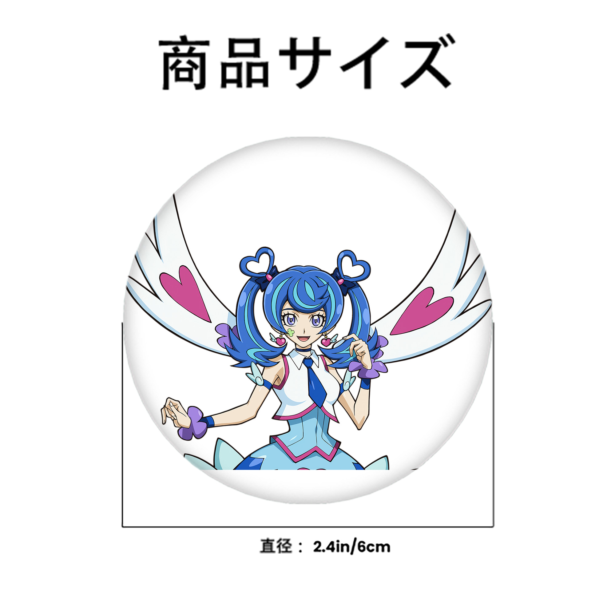 遊☆戯☆王 Yu-Gi-Oh! 6cm 缶バッジ 複数セット