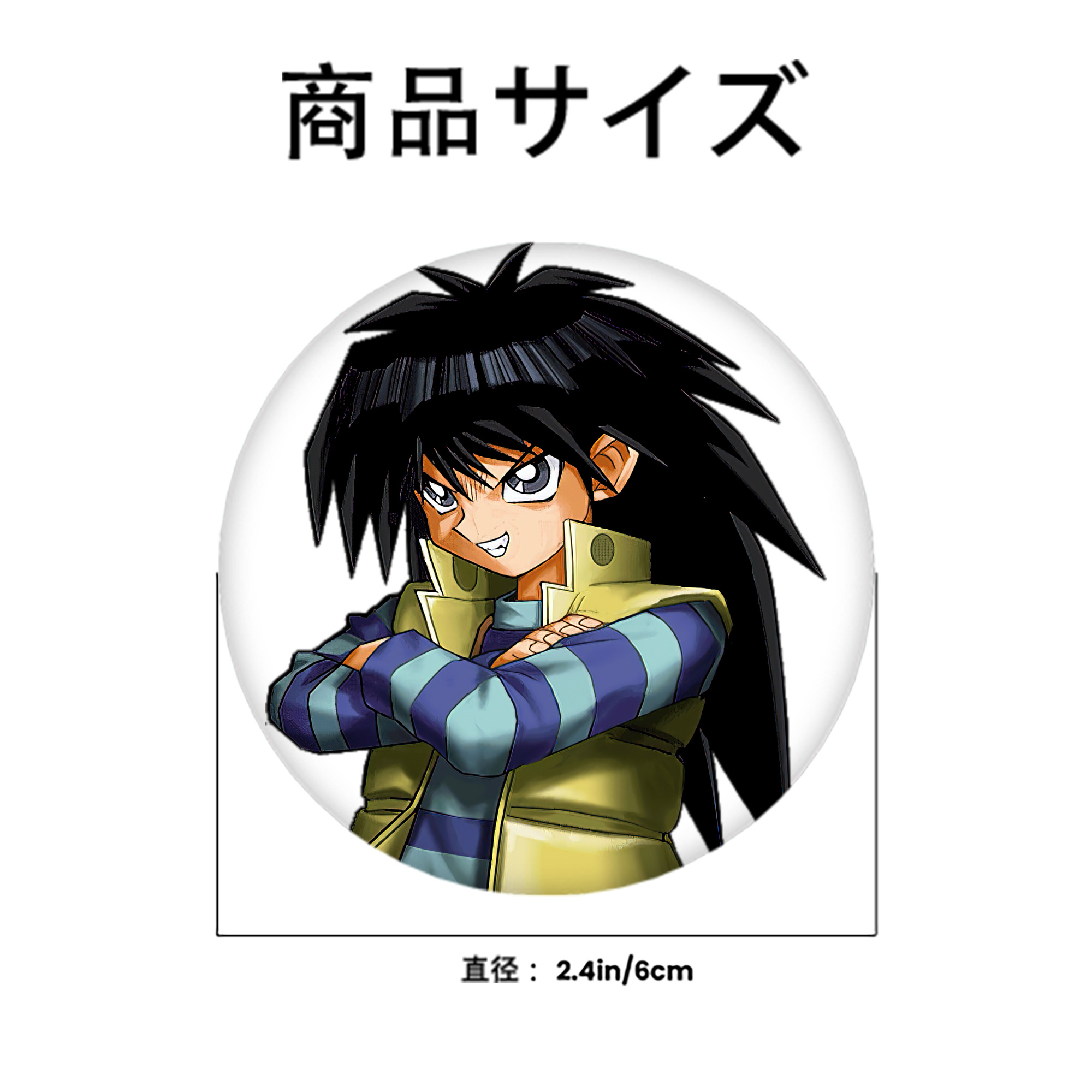 遊☆戯☆王 Yu-Gi-Oh! 6cm 缶バッジ 複数セット