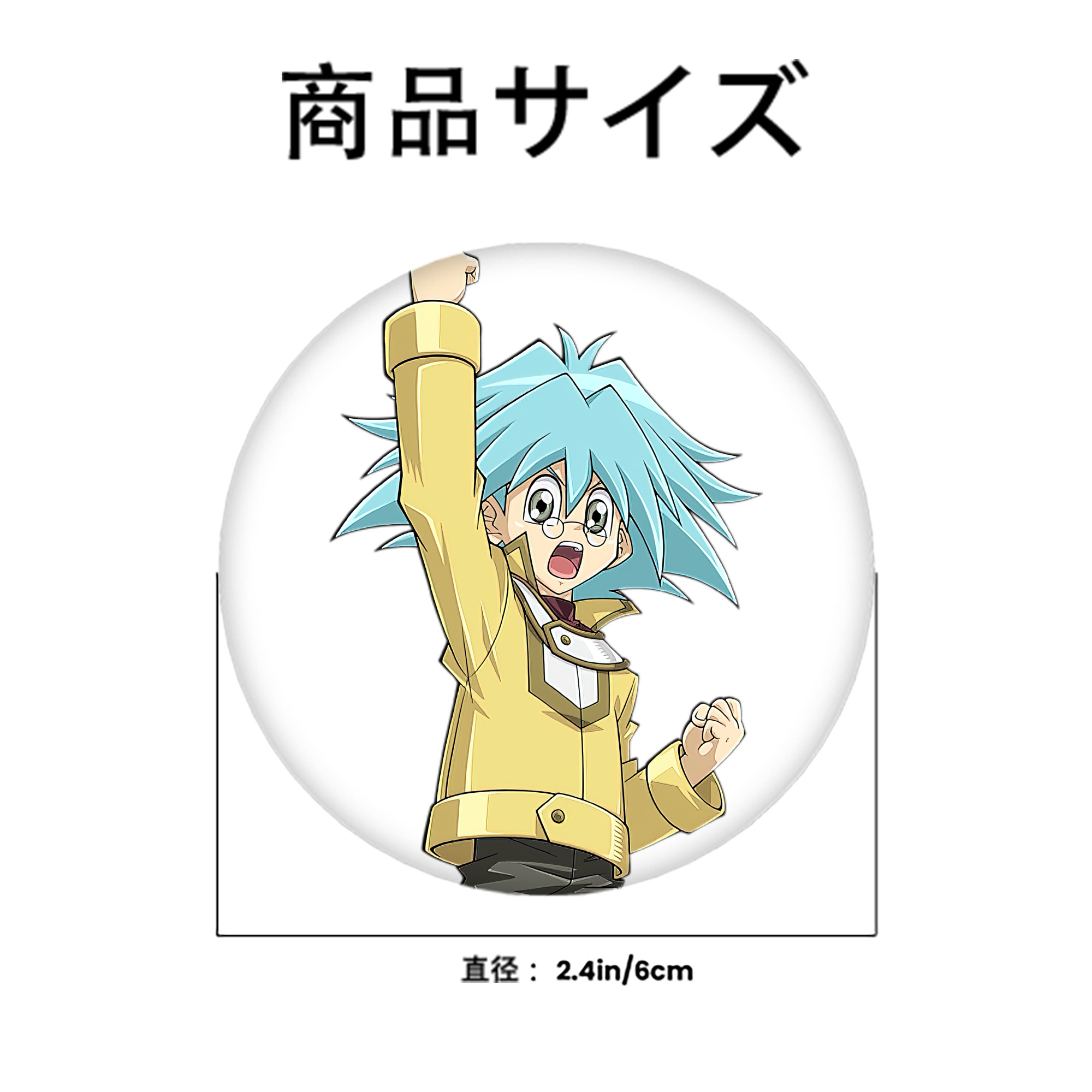 遊☆戯☆王 Yu-Gi-Oh! 6cm 缶バッジ 複数セット
