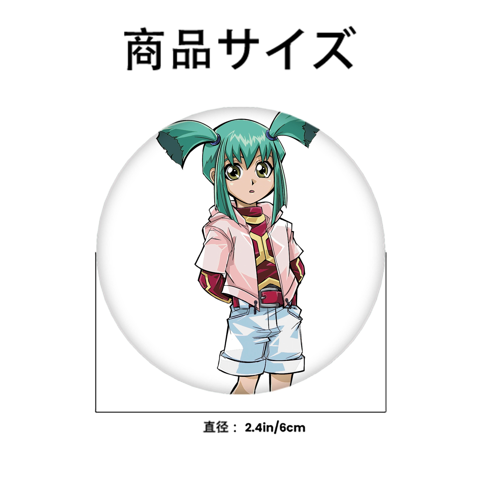 遊☆戯☆王 Yu-Gi-Oh! 6cm 缶バッジ 複数セット