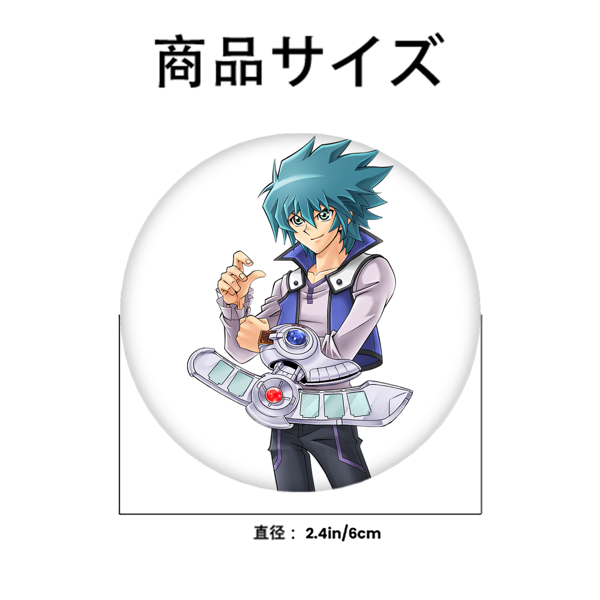 遊☆戯☆王 Yu-Gi-Oh! 6cm 缶バッジ 複数セット