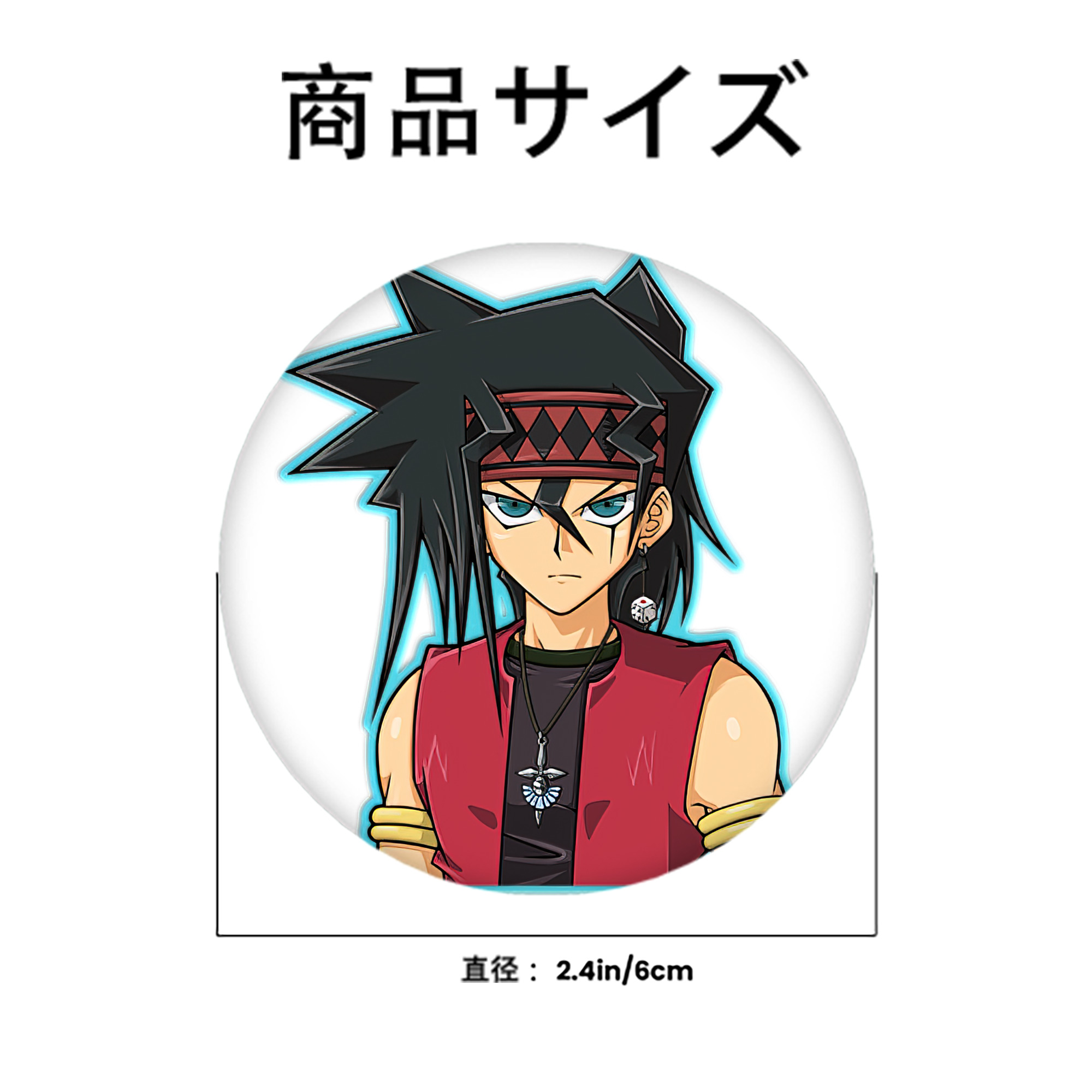 遊☆戯☆王 Yu-Gi-Oh! 6cm 缶バッジ 複数セット