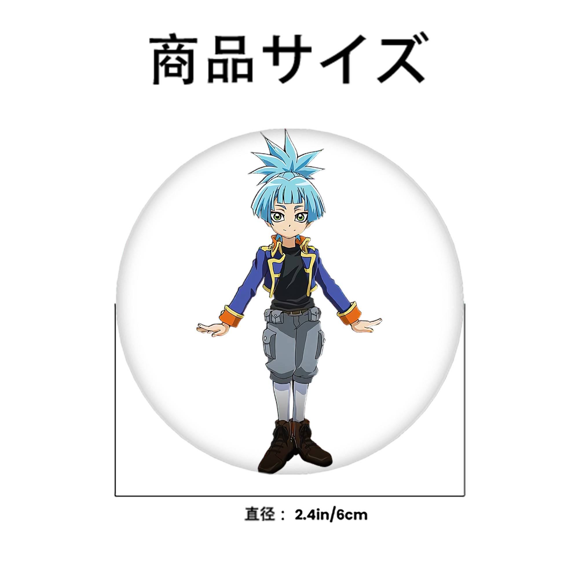 遊☆戯☆王 Yu-Gi-Oh! 6cm 缶バッジ 複数セット