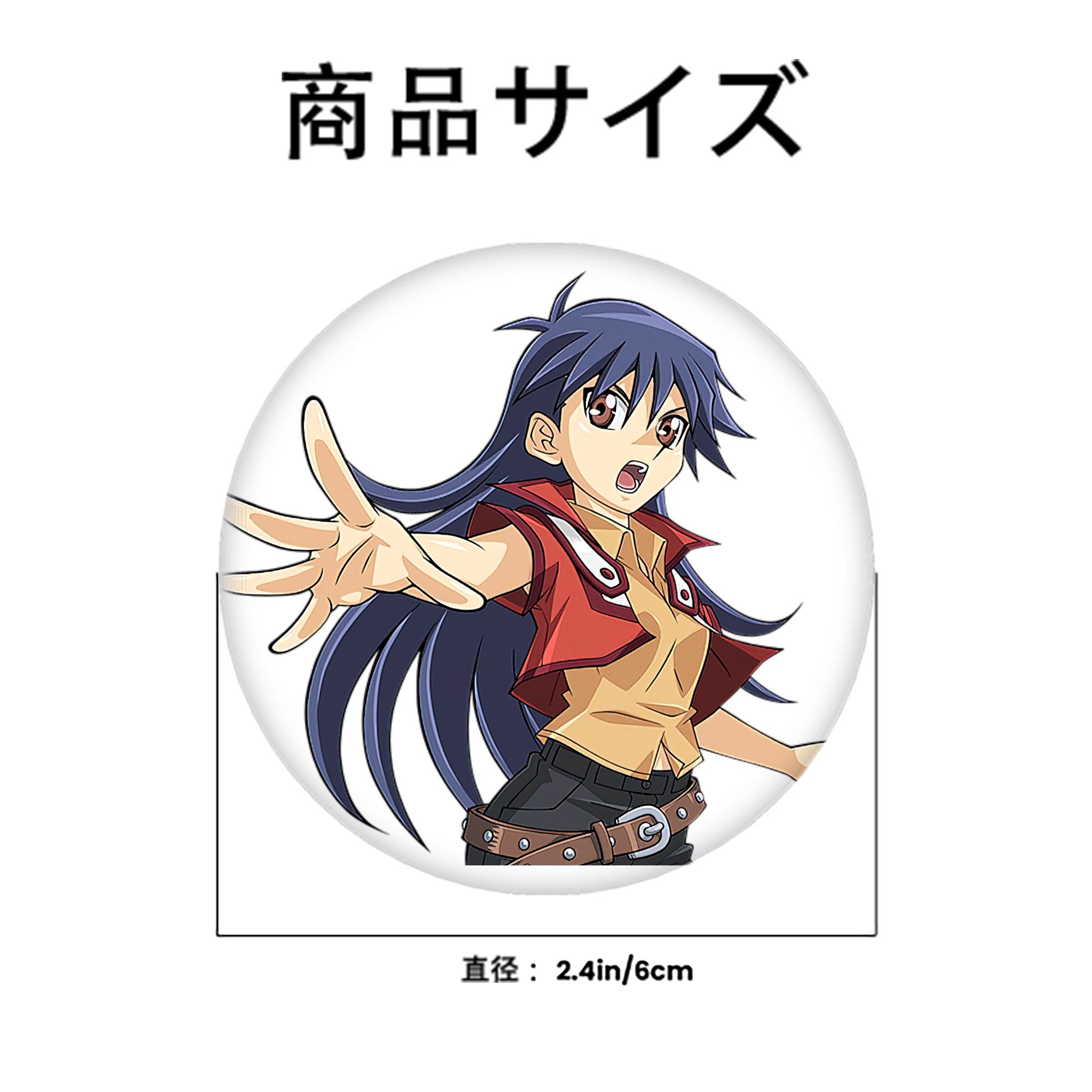 遊☆戯☆王 Yu-Gi-Oh! 6cm 缶バッジ 複数セット