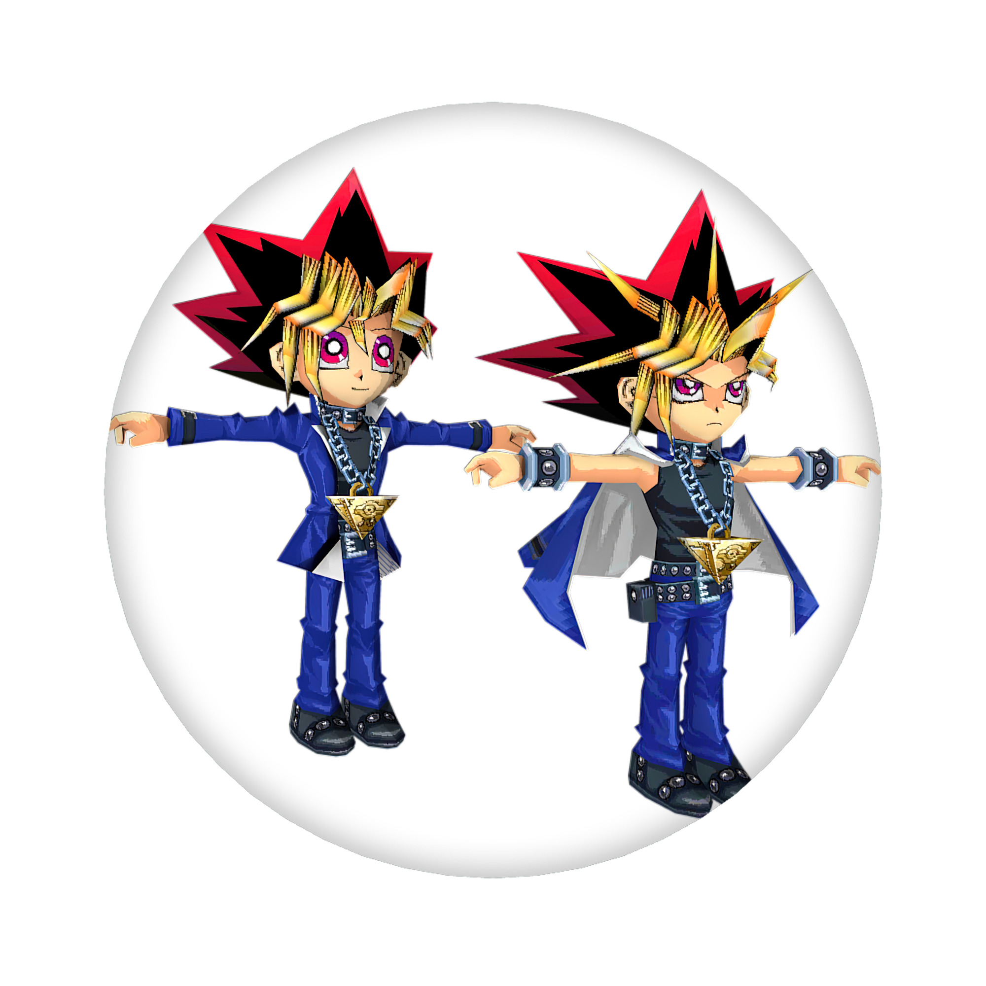 （画像用） 遊☆戯☆王 Yu-Gi-Oh! 6cm 缶バッジ 複数セット