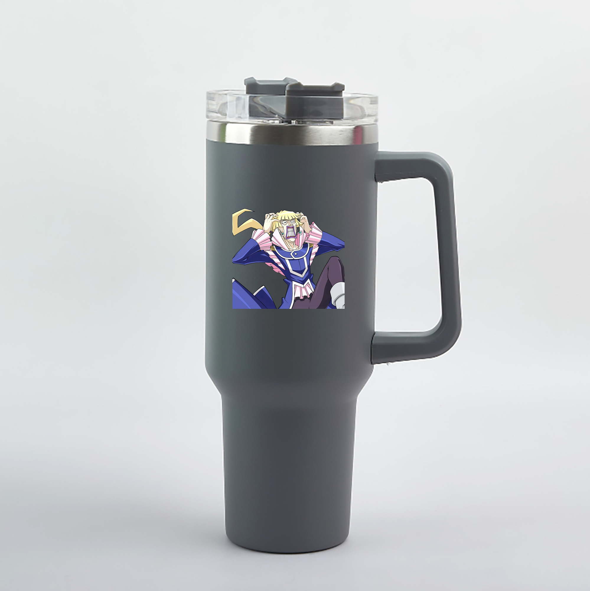 （画像用） 遊☆戯☆王 Yu-Gi-Oh! 1200mL車用タンブラー（カラープリント）