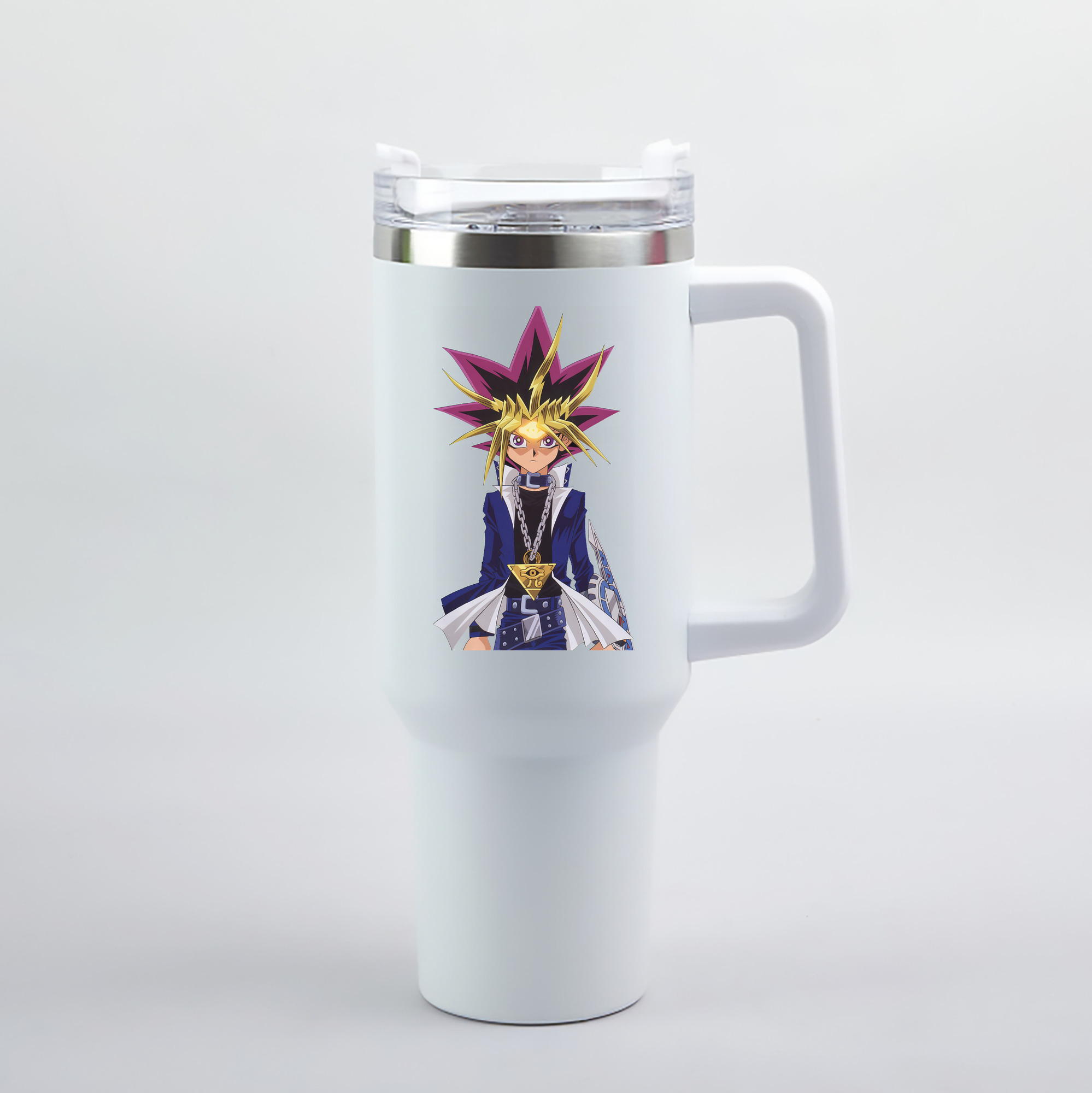 （画像用） 遊☆戯☆王 Yu-Gi-Oh! 1200mL車用タンブラー（カラープリント）