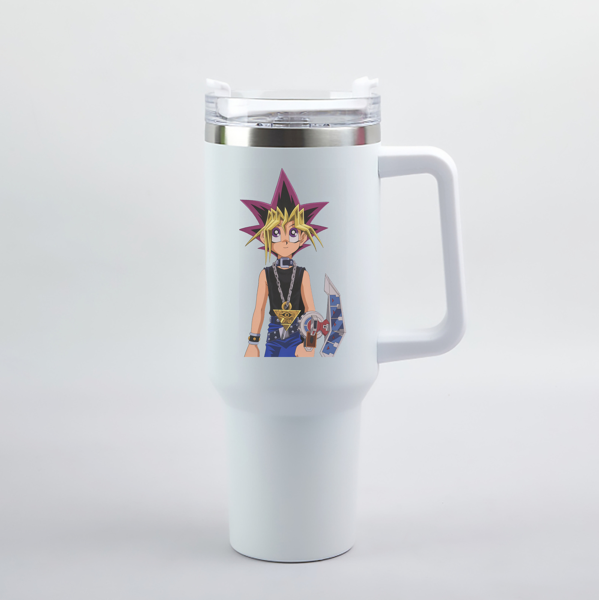 （画像用） 遊☆戯☆王 Yu-Gi-Oh! 1200mL車用タンブラー（カラープリント）