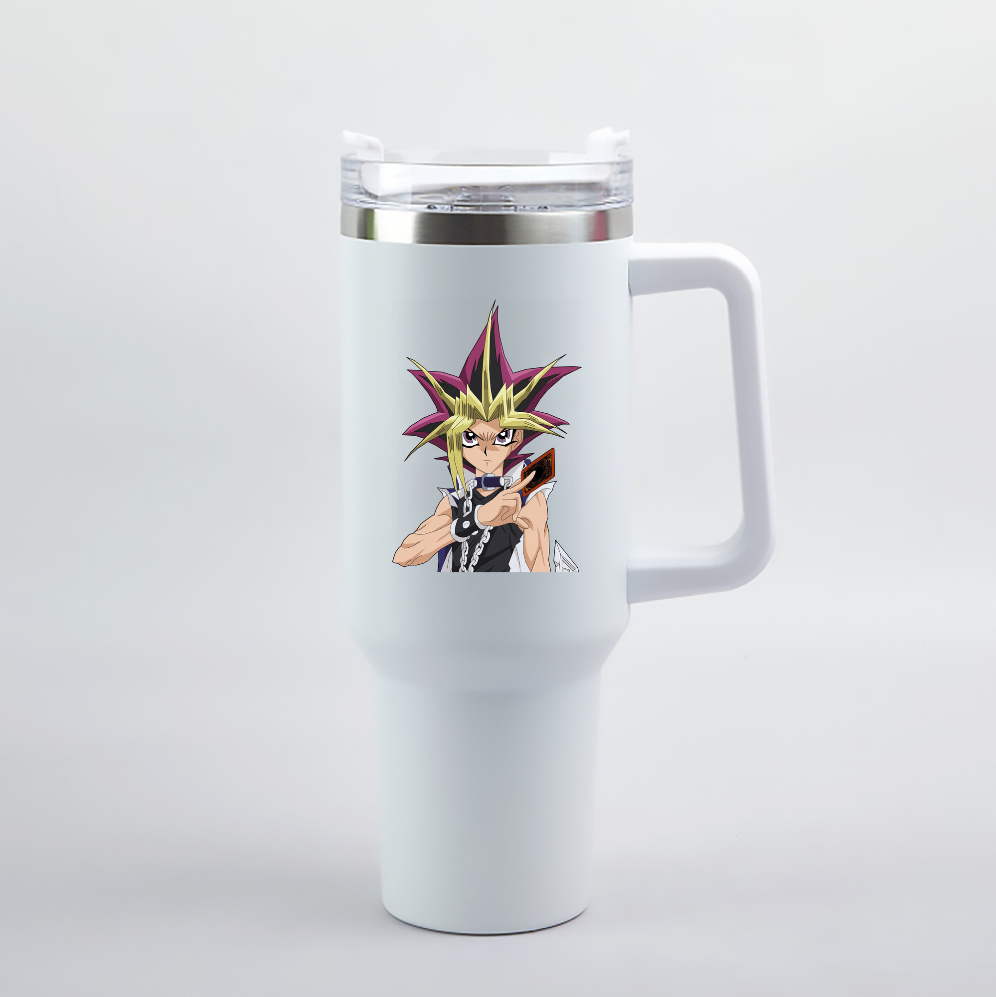 （画像用） 遊☆戯☆王 Yu-Gi-Oh! 1200mL車用タンブラー（カラープリント）