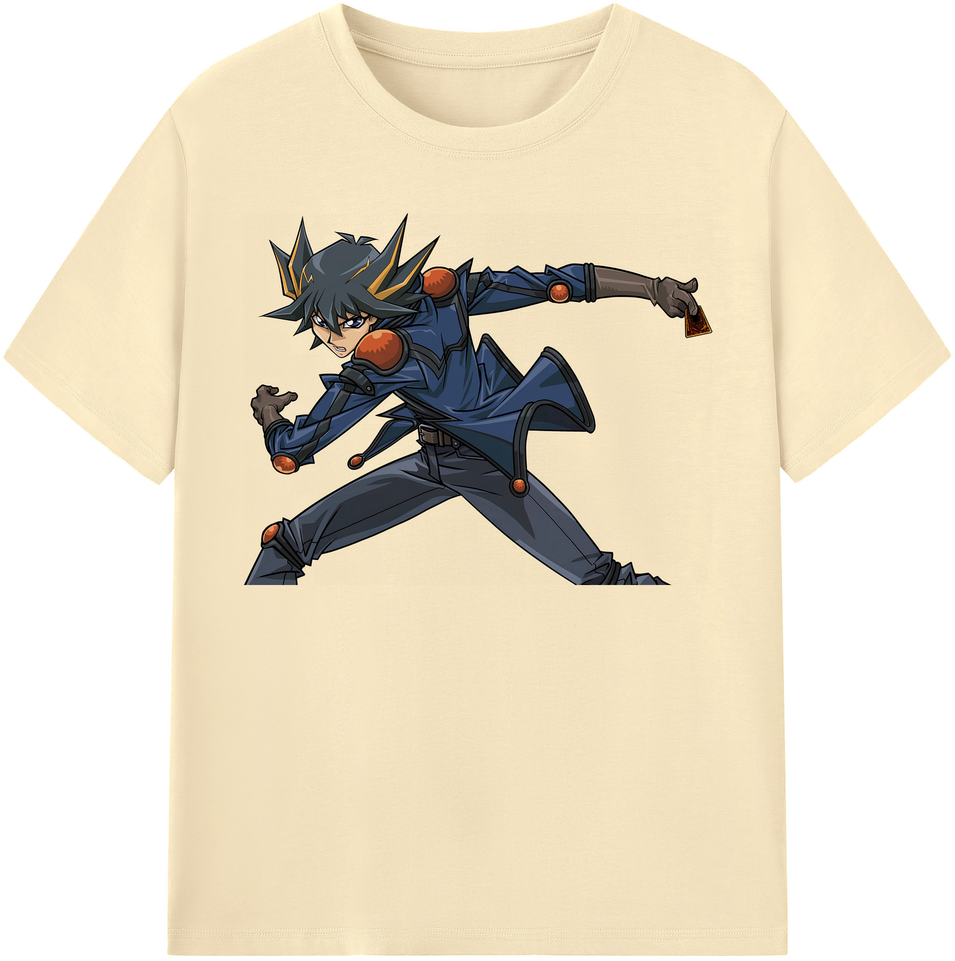 （画像用） 遊☆戯☆王 Yu-Gi-Oh! 綿100％半袖Tシャツ（フロントプリント）