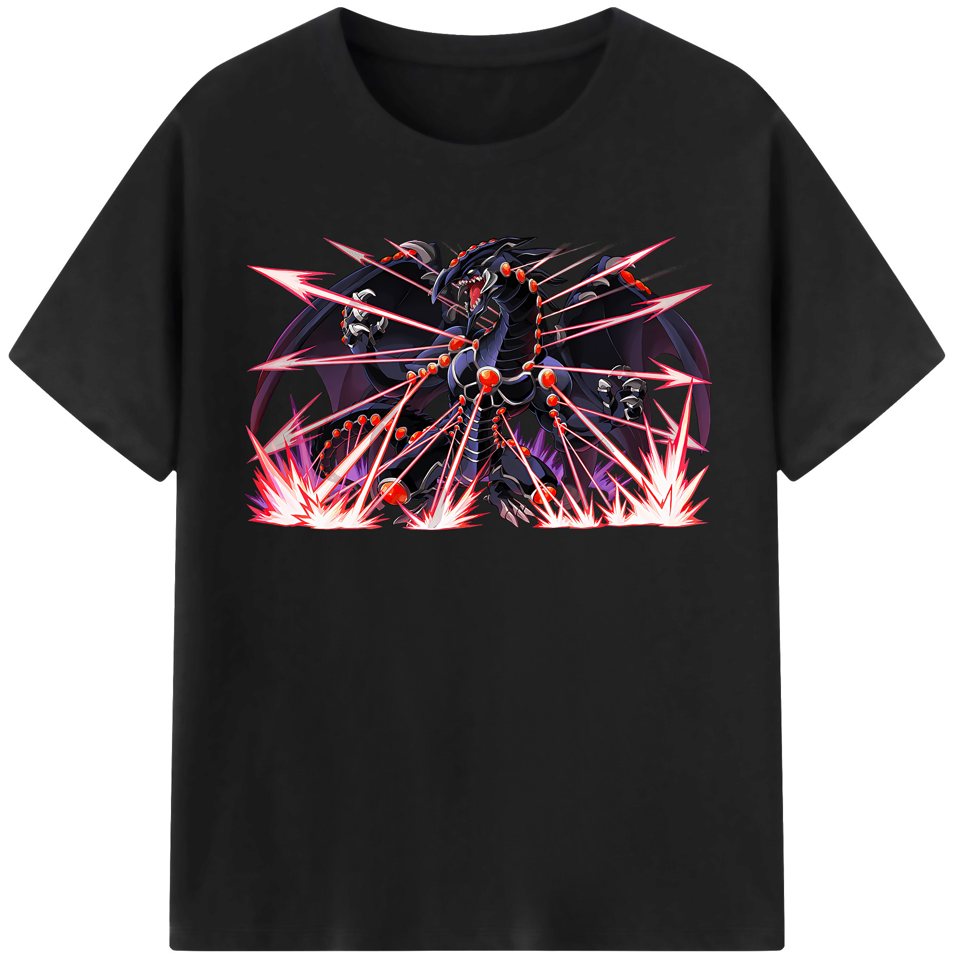 （画像用） 遊☆戯☆王 Yu-Gi-Oh! 綿100％半袖Tシャツ（フロントプリント）