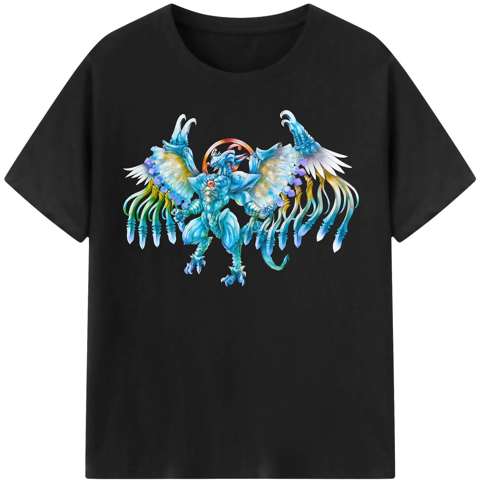 （画像用） 遊☆戯☆王 Yu-Gi-Oh! 綿100％半袖Tシャツ（フロントプリント）