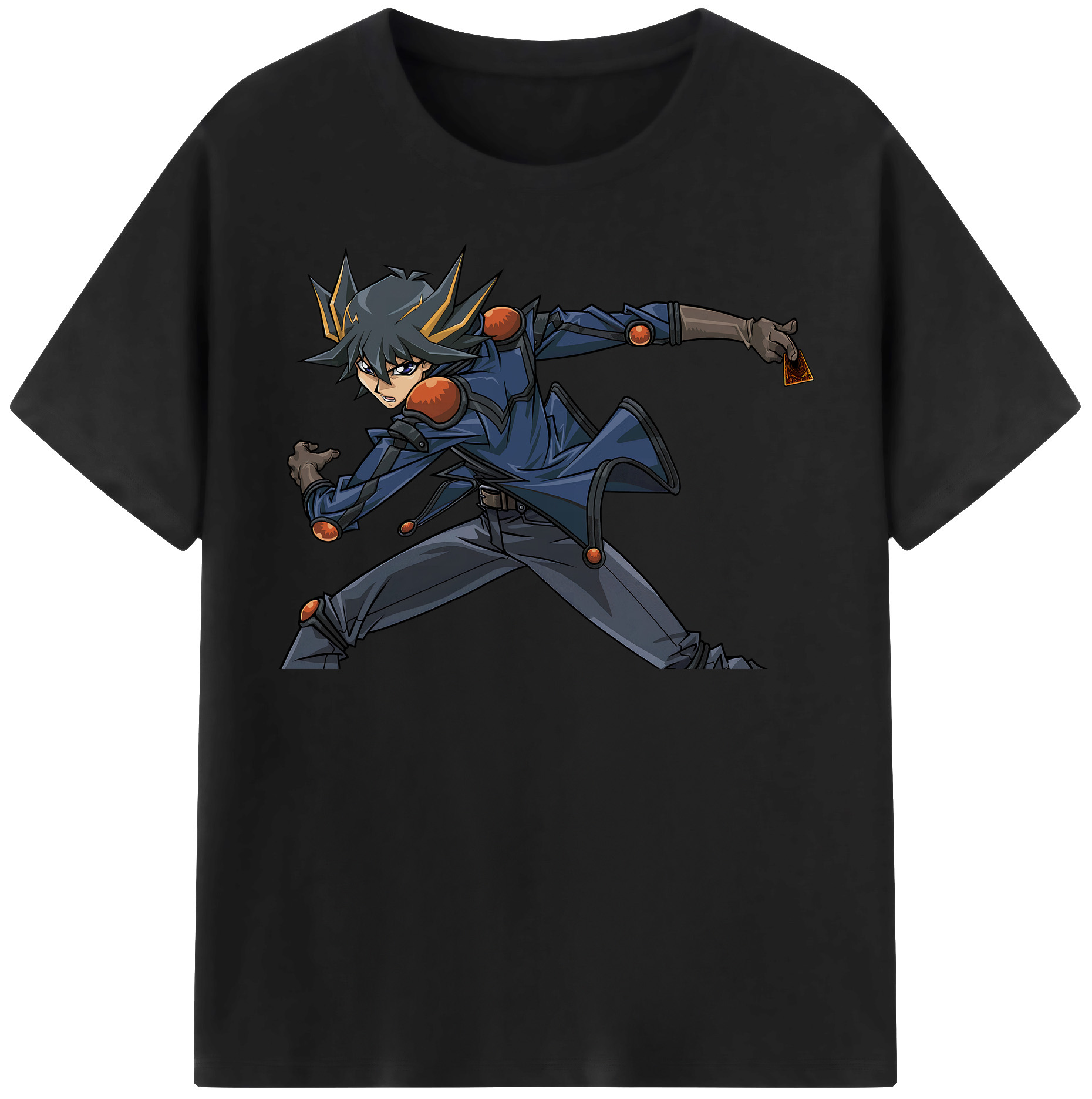 （画像用） 遊☆戯☆王 Yu-Gi-Oh! 綿100％半袖Tシャツ（フロントプリント）