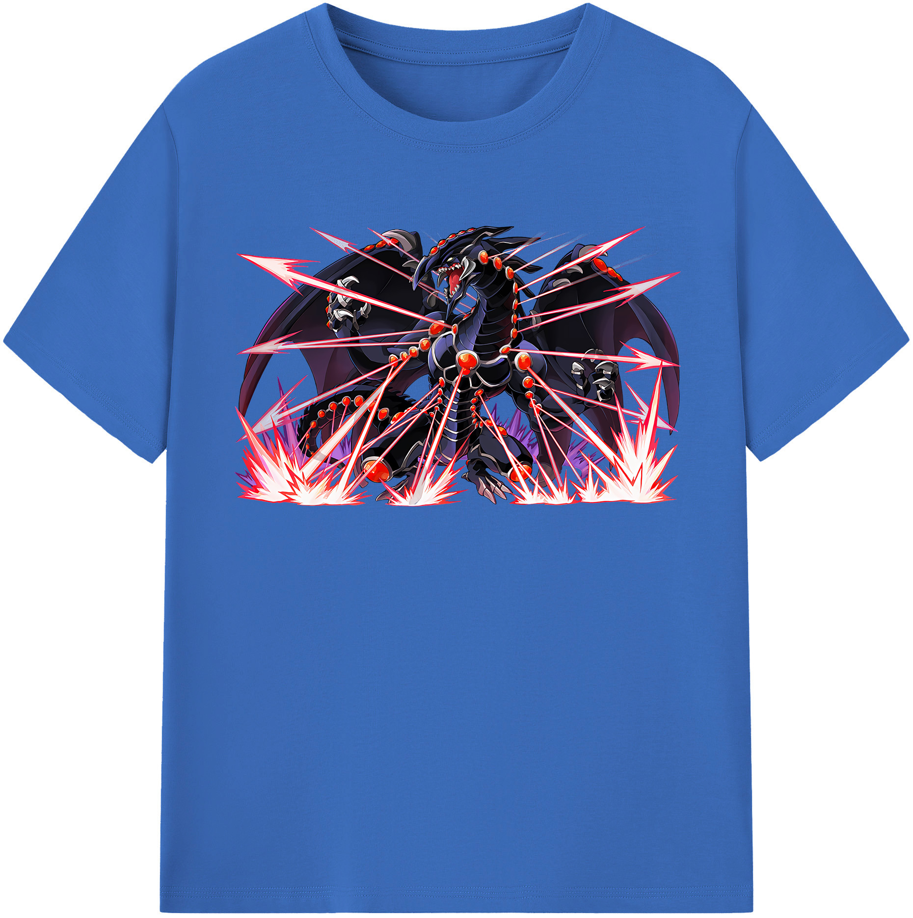 （画像用） 遊☆戯☆王 Yu-Gi-Oh! 綿100％半袖Tシャツ（フロントプリント）