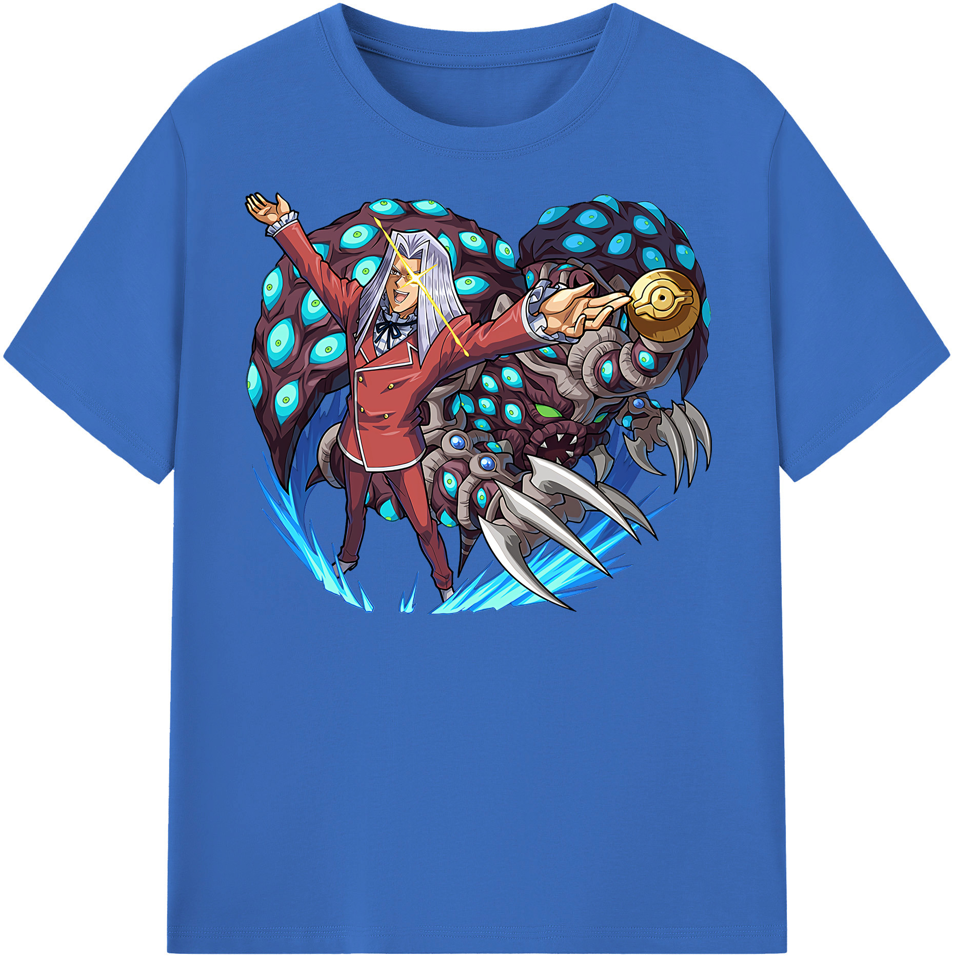（画像用） 遊☆戯☆王 Yu-Gi-Oh! 綿100％半袖Tシャツ（フロントプリント）