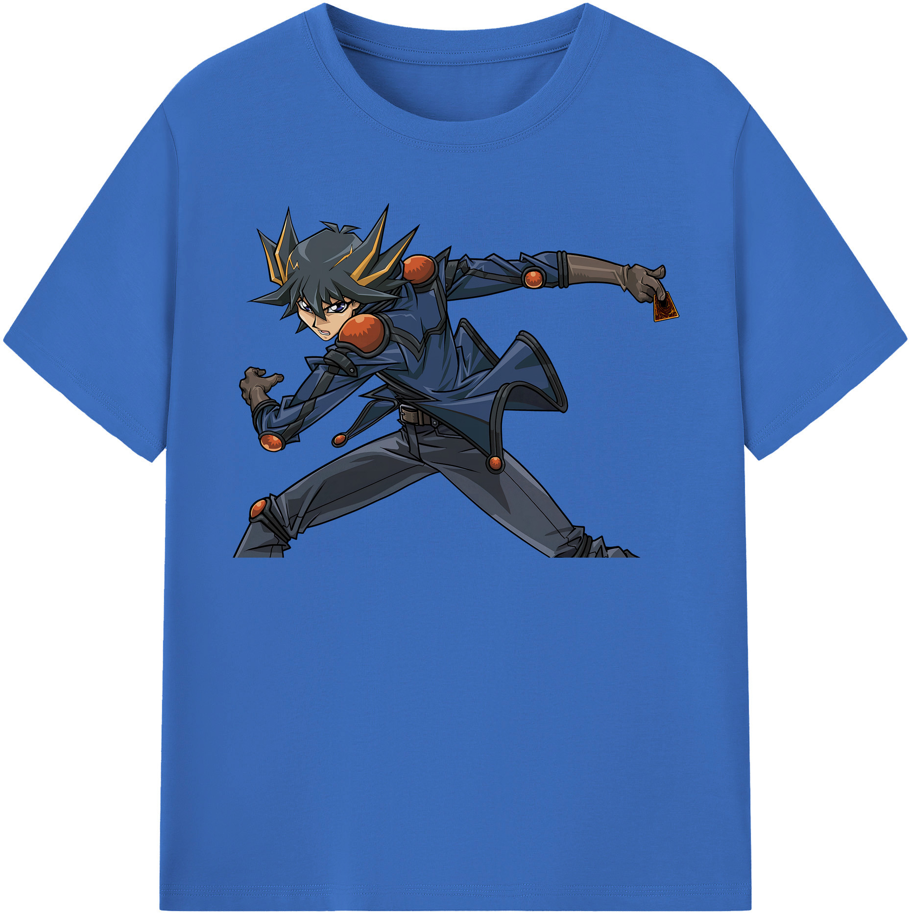 （画像用） 遊☆戯☆王 Yu-Gi-Oh! 綿100％半袖Tシャツ（フロントプリント）