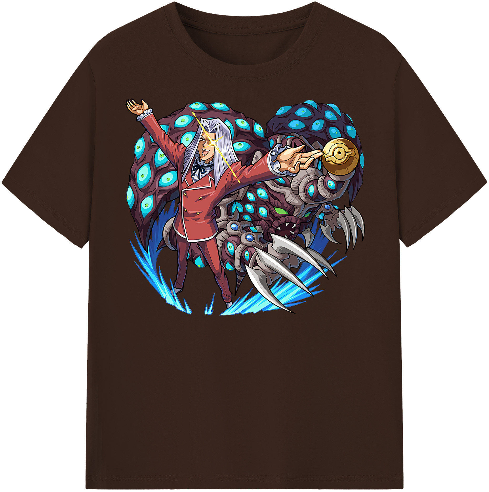 （画像用） 遊☆戯☆王 Yu-Gi-Oh! 綿100％半袖Tシャツ（フロントプリント）