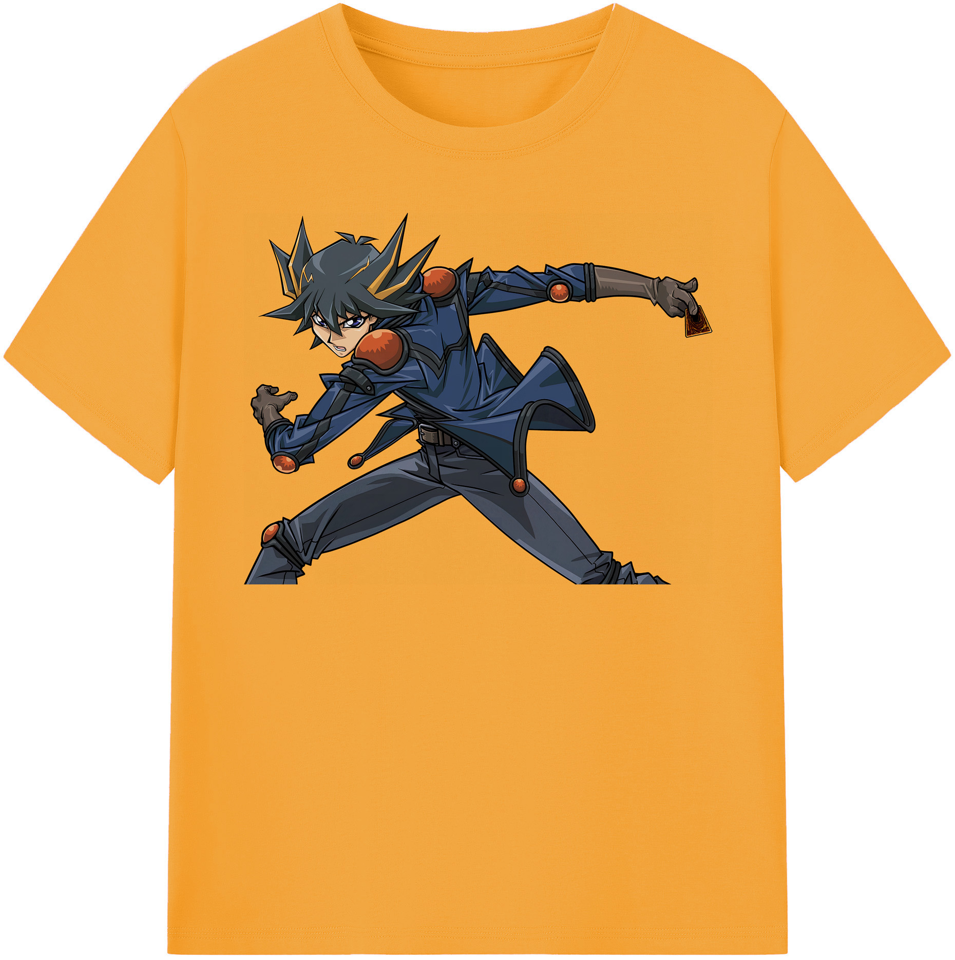 （画像用） 遊☆戯☆王 Yu-Gi-Oh! 綿100％半袖Tシャツ（フロントプリント）