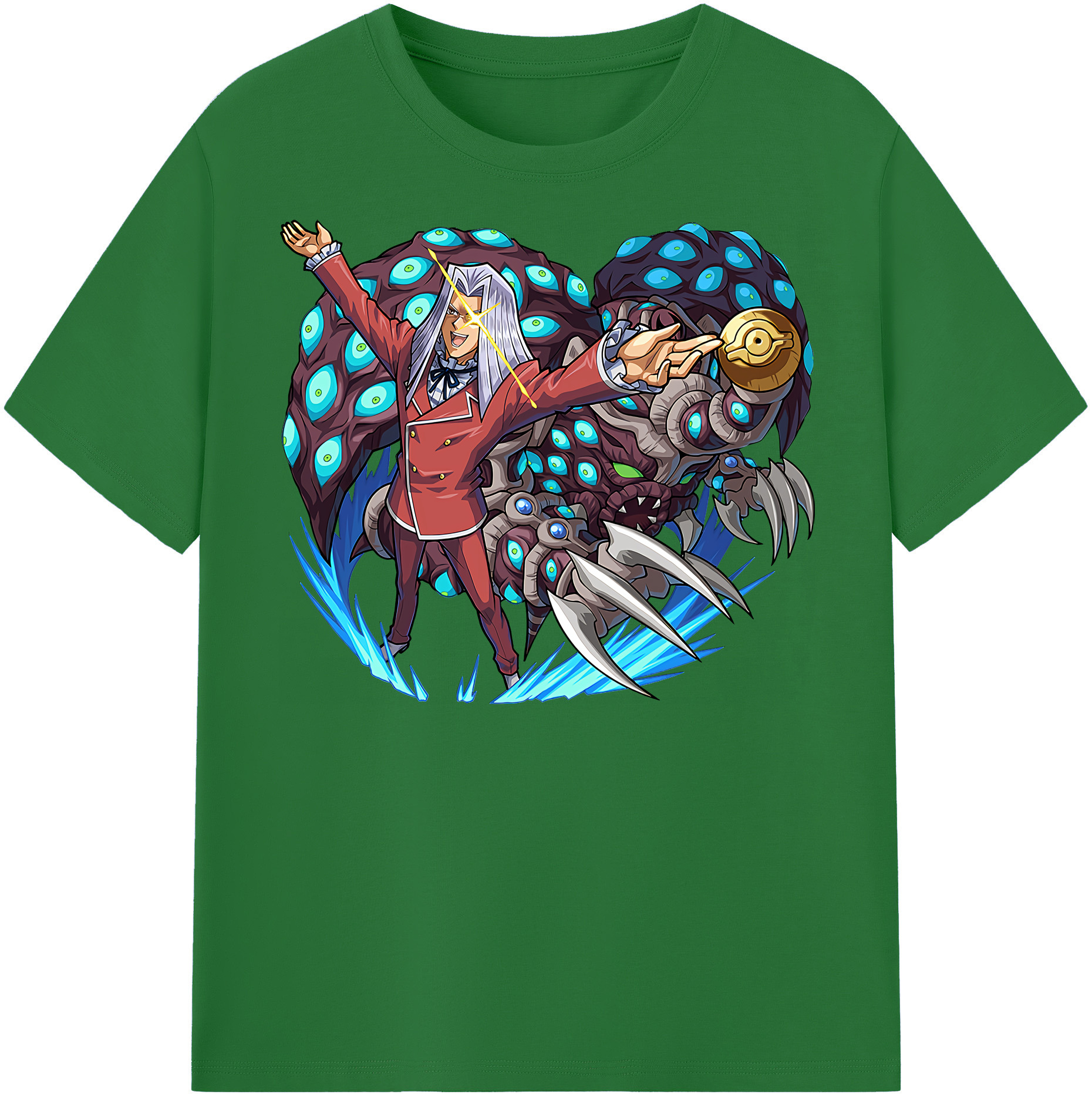 （画像用） 遊☆戯☆王 Yu-Gi-Oh! 綿100％半袖Tシャツ（フロントプリント）