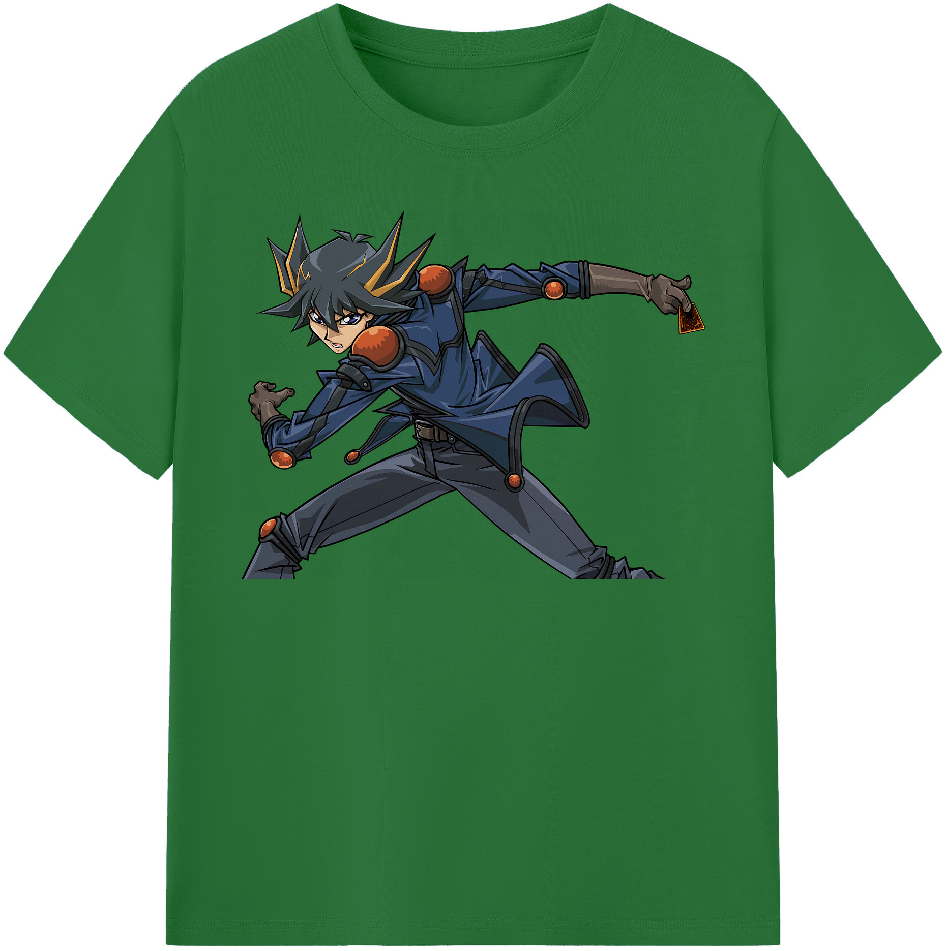 （画像用） 遊☆戯☆王 Yu-Gi-Oh! 綿100％半袖Tシャツ（フロントプリント）