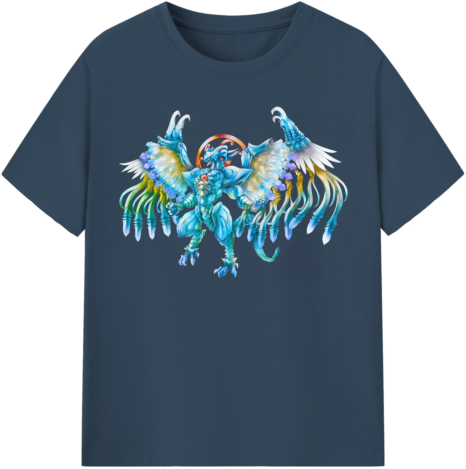 （画像用） 遊☆戯☆王 Yu-Gi-Oh! 綿100％半袖Tシャツ（フロントプリント）