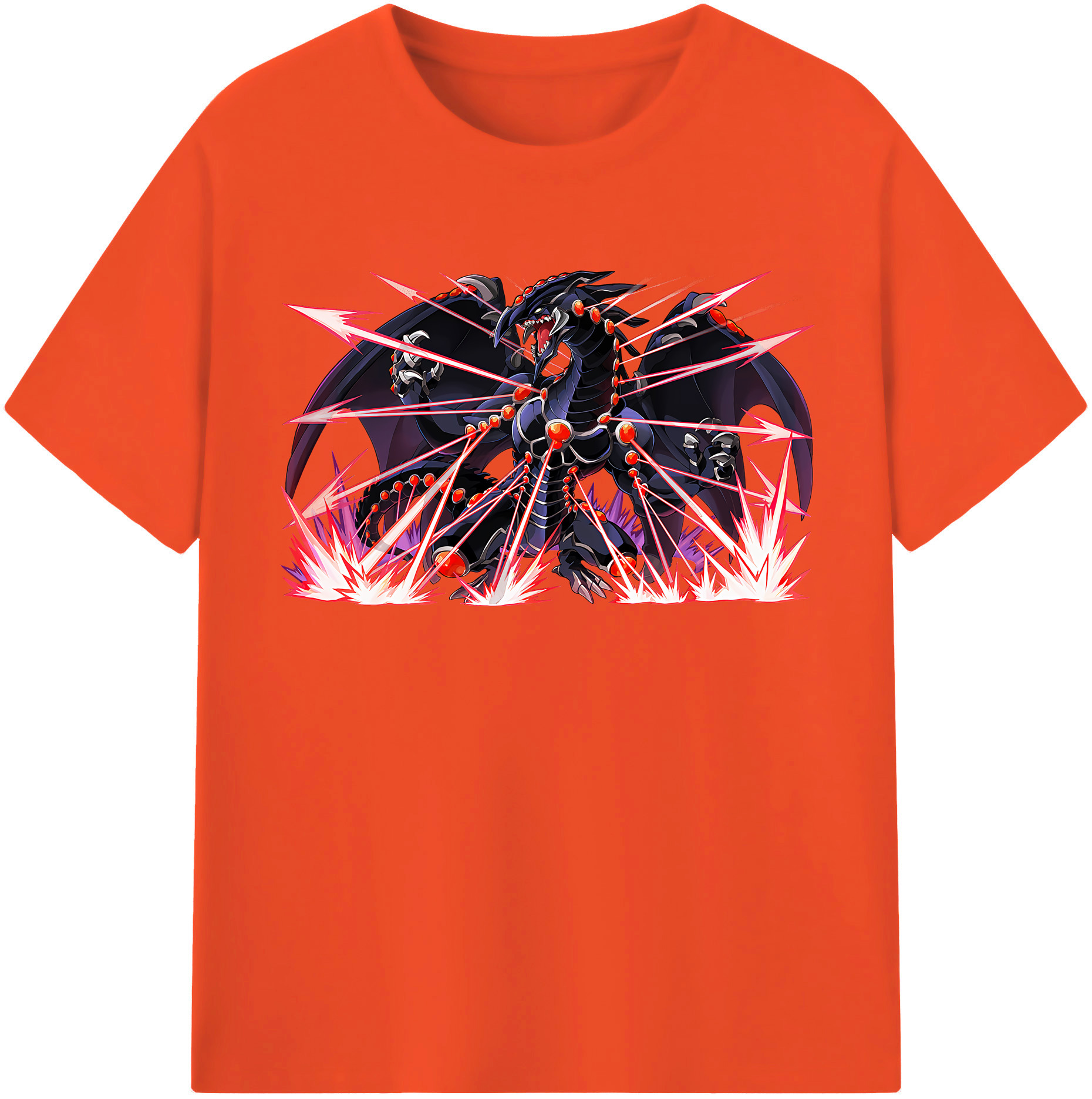 （画像用） 遊☆戯☆王 Yu-Gi-Oh! 綿100％半袖Tシャツ（フロントプリント）