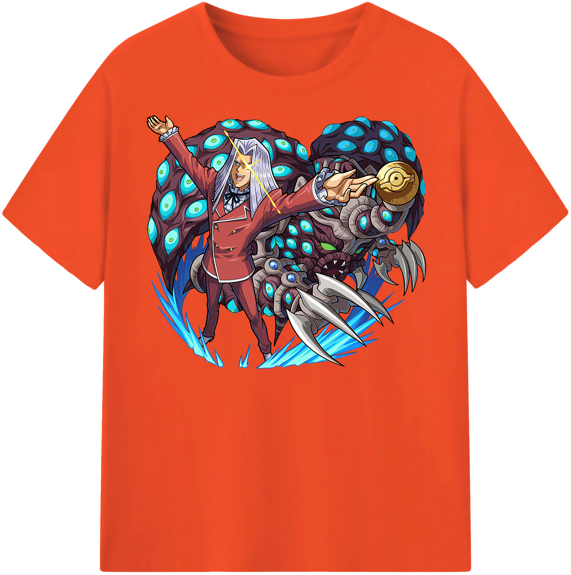 （画像用） 遊☆戯☆王 Yu-Gi-Oh! 綿100％半袖Tシャツ（フロントプリント）