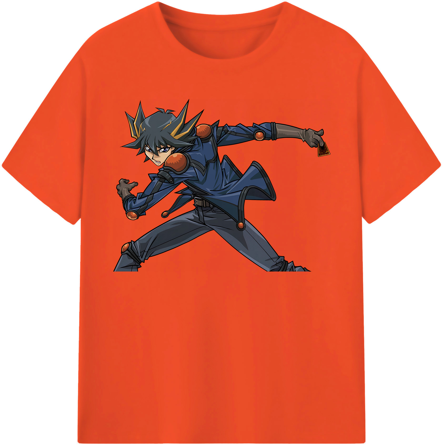 （画像用） 遊☆戯☆王 Yu-Gi-Oh! 綿100％半袖Tシャツ（フロントプリント）
