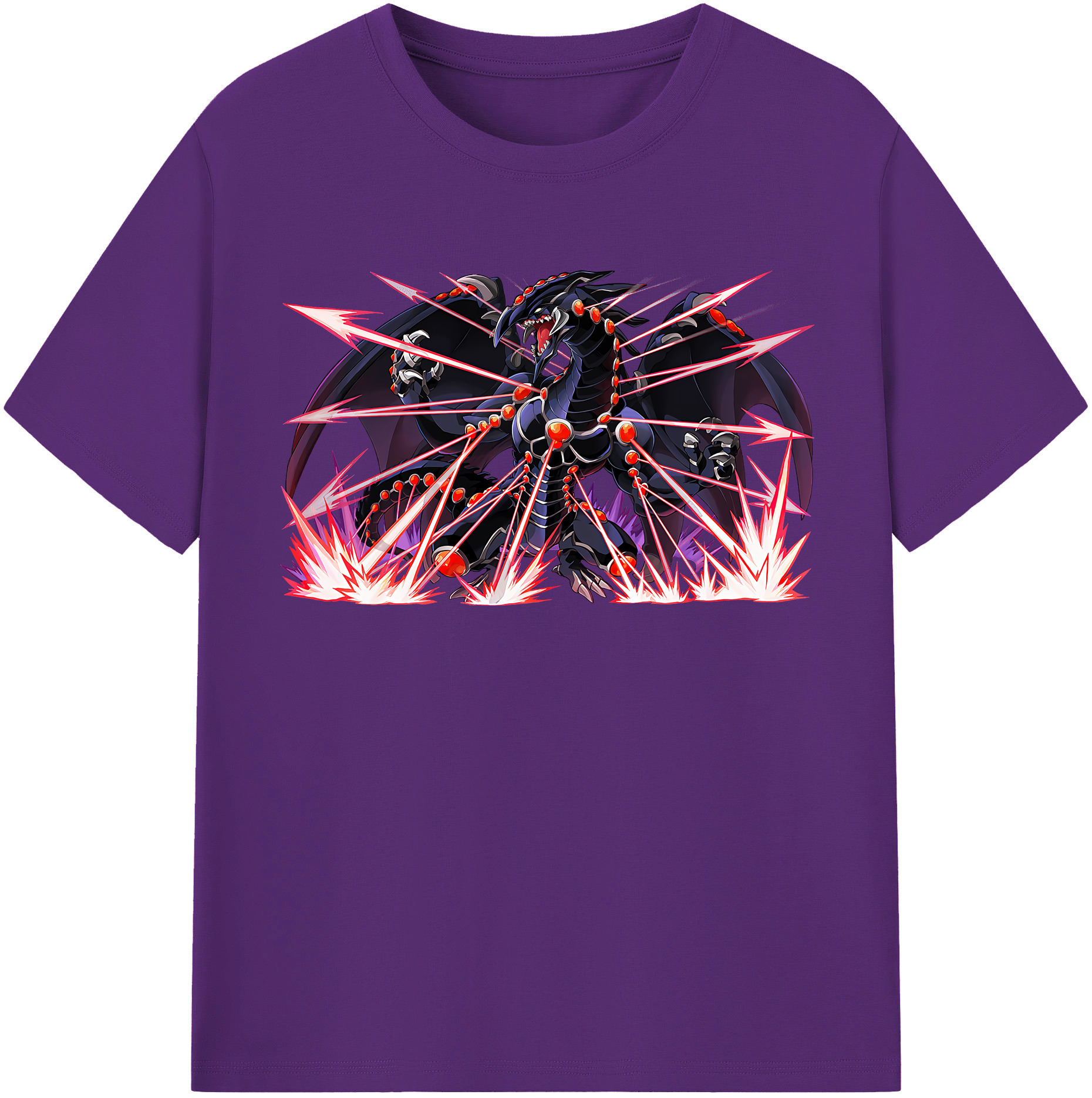 （画像用） 遊☆戯☆王 Yu-Gi-Oh! 綿100％半袖Tシャツ（フロントプリント）