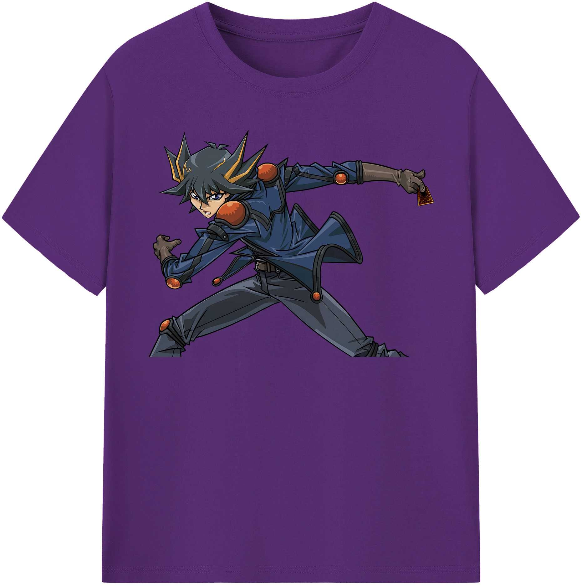 （画像用） 遊☆戯☆王 Yu-Gi-Oh! 綿100％半袖Tシャツ（フロントプリント）