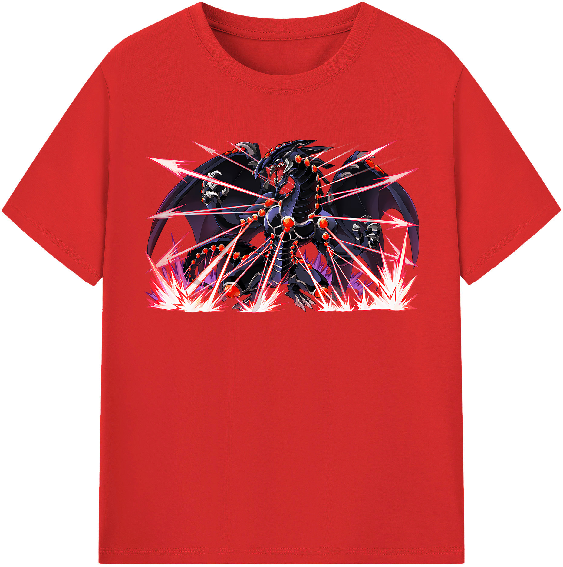 （画像用） 遊☆戯☆王 Yu-Gi-Oh! 綿100％半袖Tシャツ（フロントプリント）