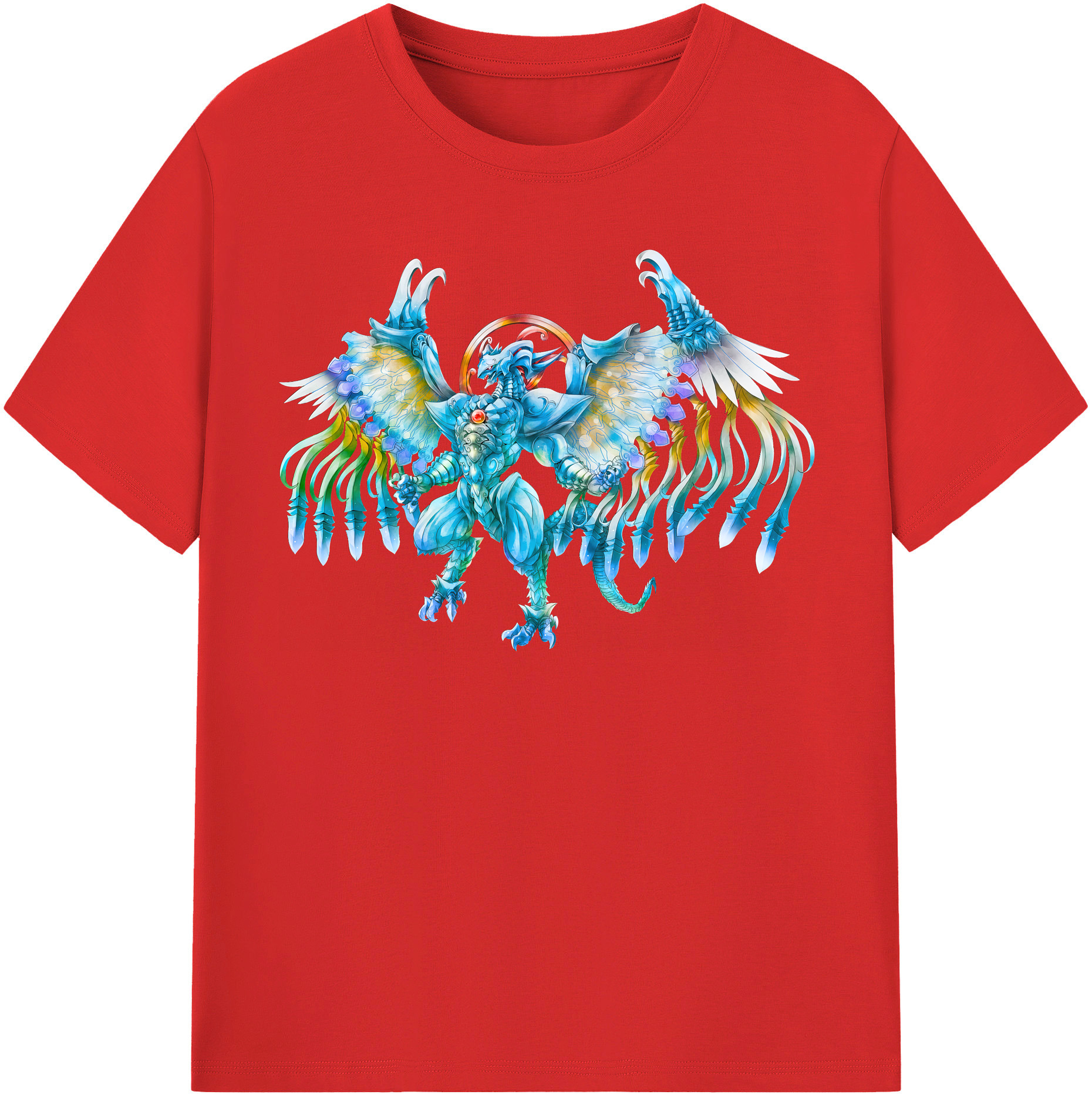 （画像用） 遊☆戯☆王 Yu-Gi-Oh! 綿100％半袖Tシャツ（フロントプリント）
