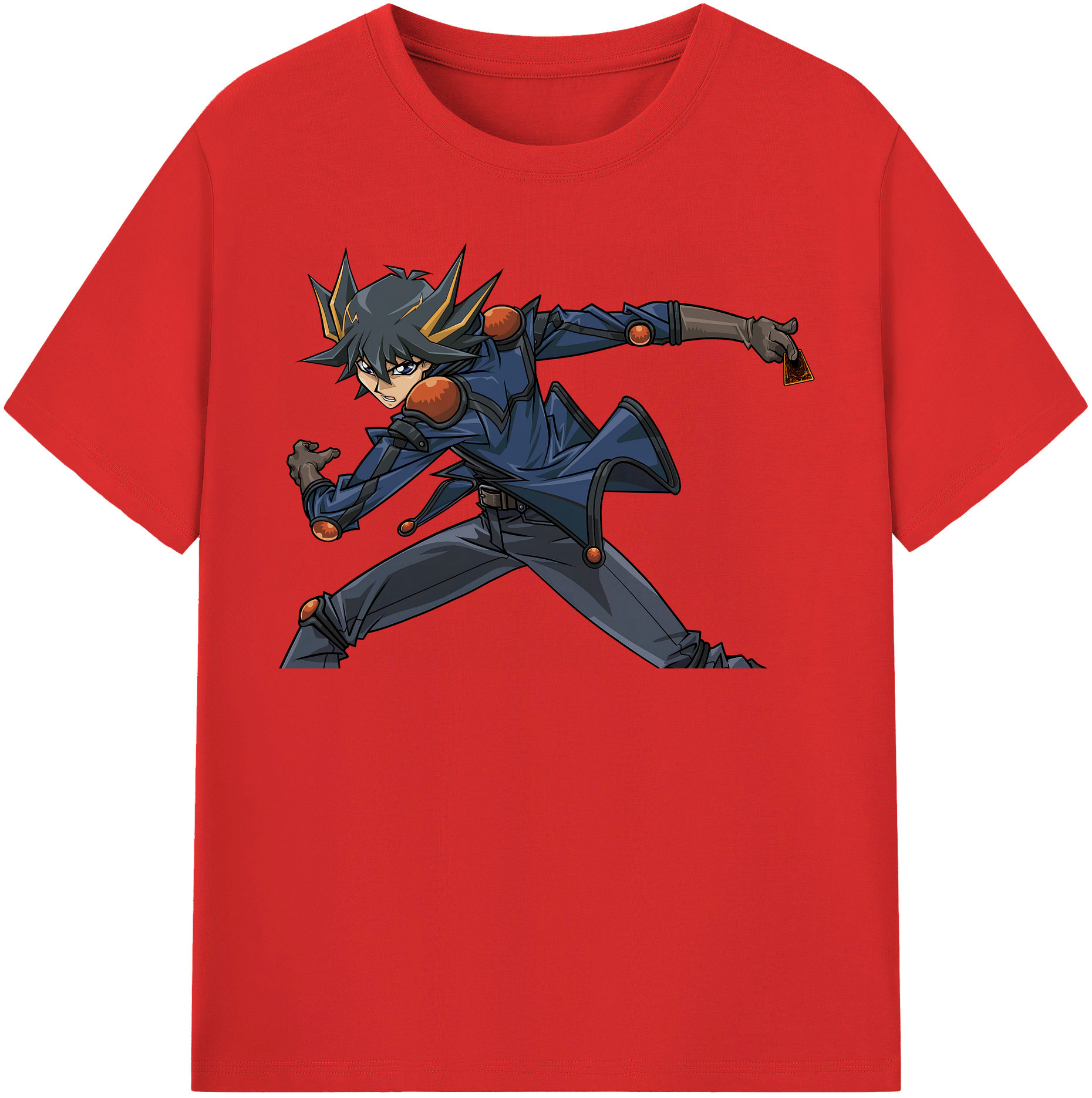 （画像用） 遊☆戯☆王 Yu-Gi-Oh! 綿100％半袖Tシャツ（フロントプリント）