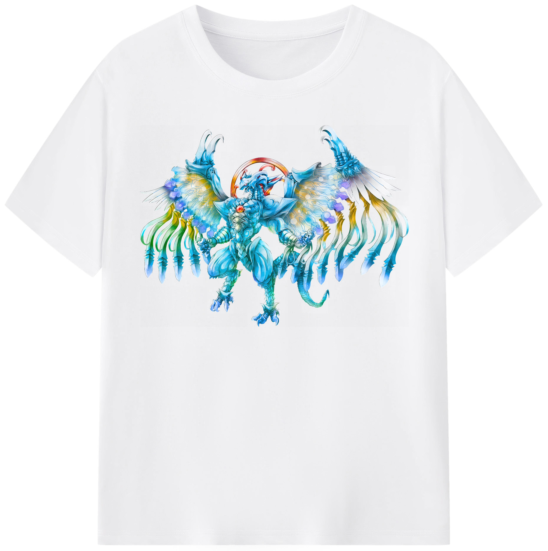 （画像用） 遊☆戯☆王 Yu-Gi-Oh! 綿100％半袖Tシャツ（フロントプリント）